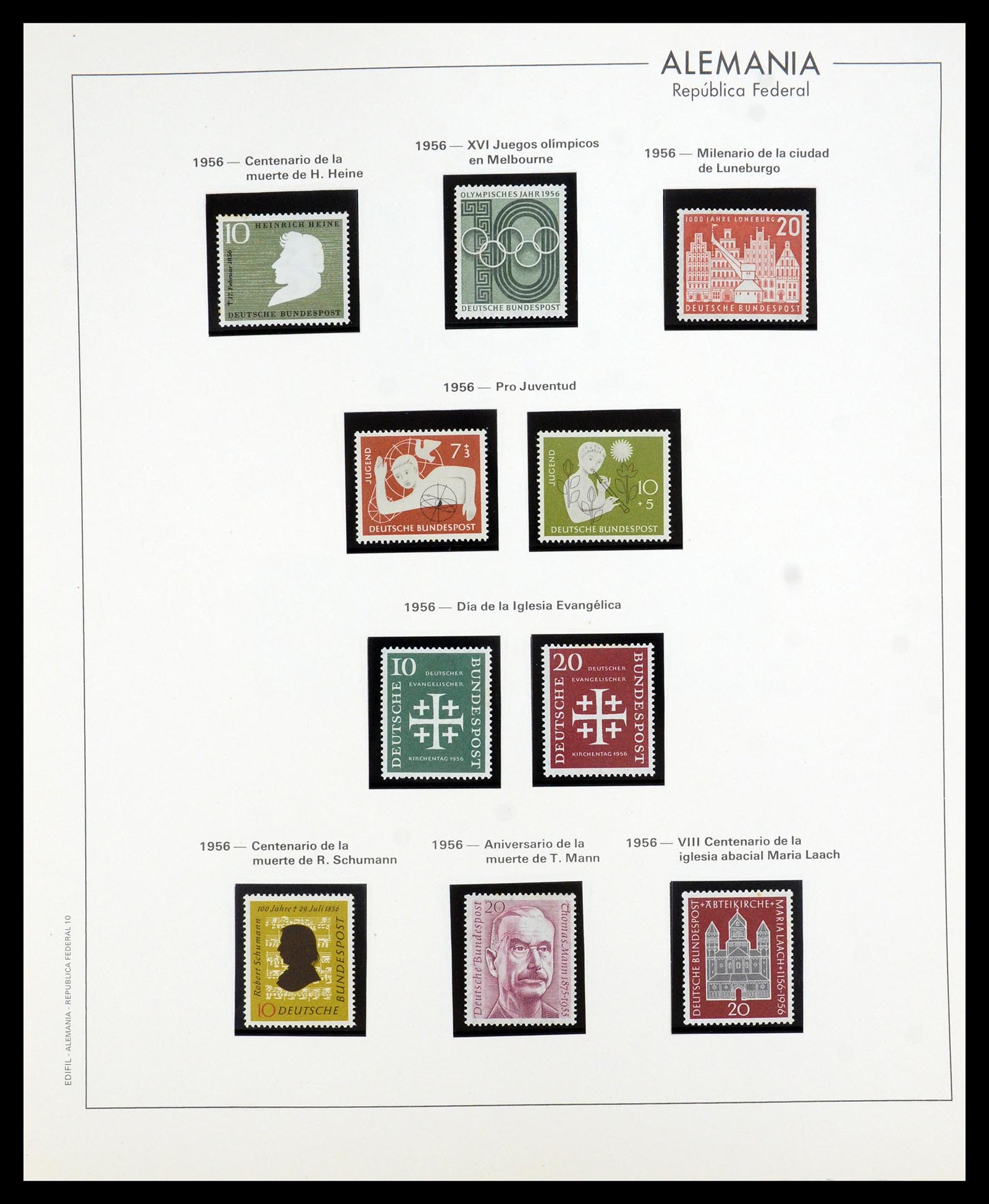 35753 009 - Stamp Collection 35753 Bundespost 1949-2013.