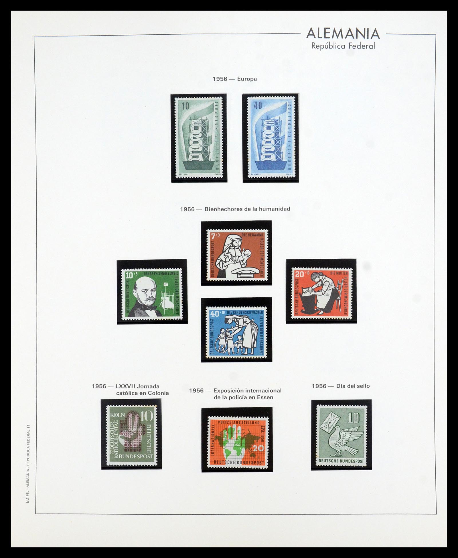 35753 010 - Postzegelverzameling 35753 Bundespost 1949-2013.