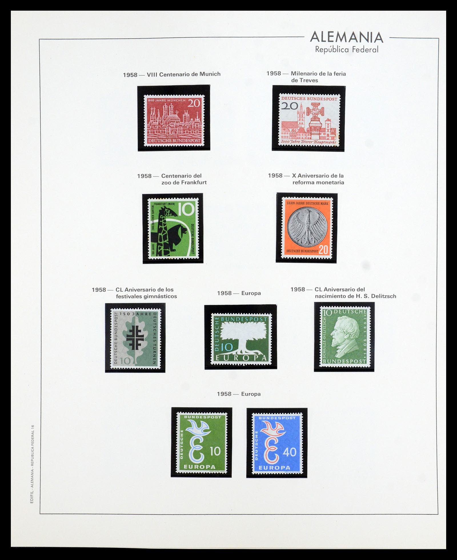 35753 015 - Stamp Collection 35753 Bundespost 1949-2013.
