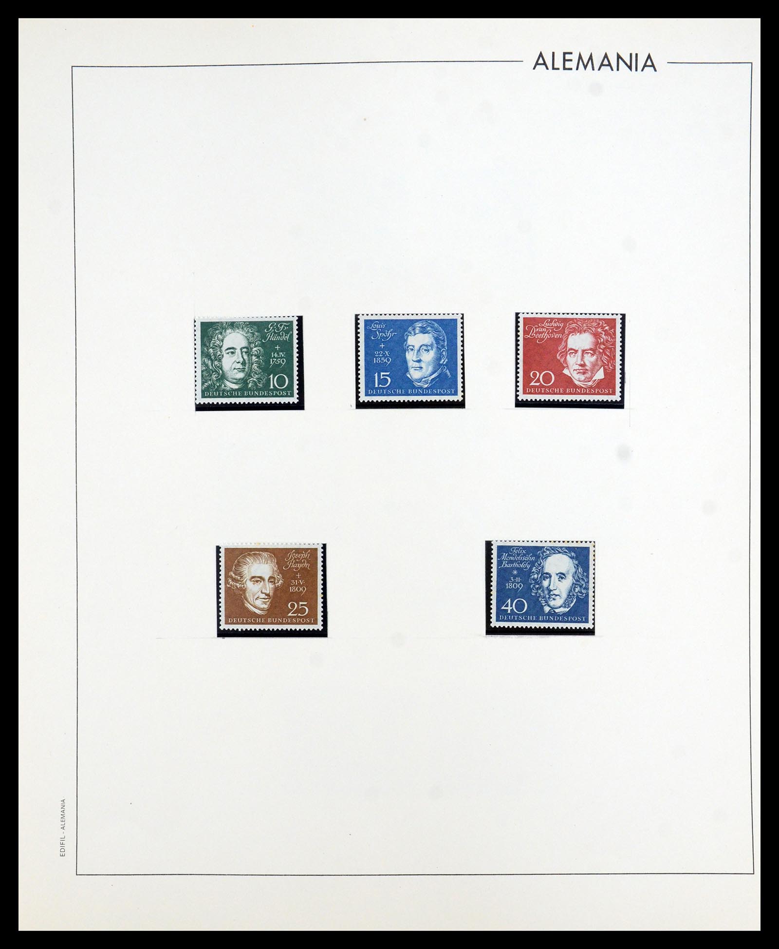 35753 018 - Stamp Collection 35753 Bundespost 1949-2013.