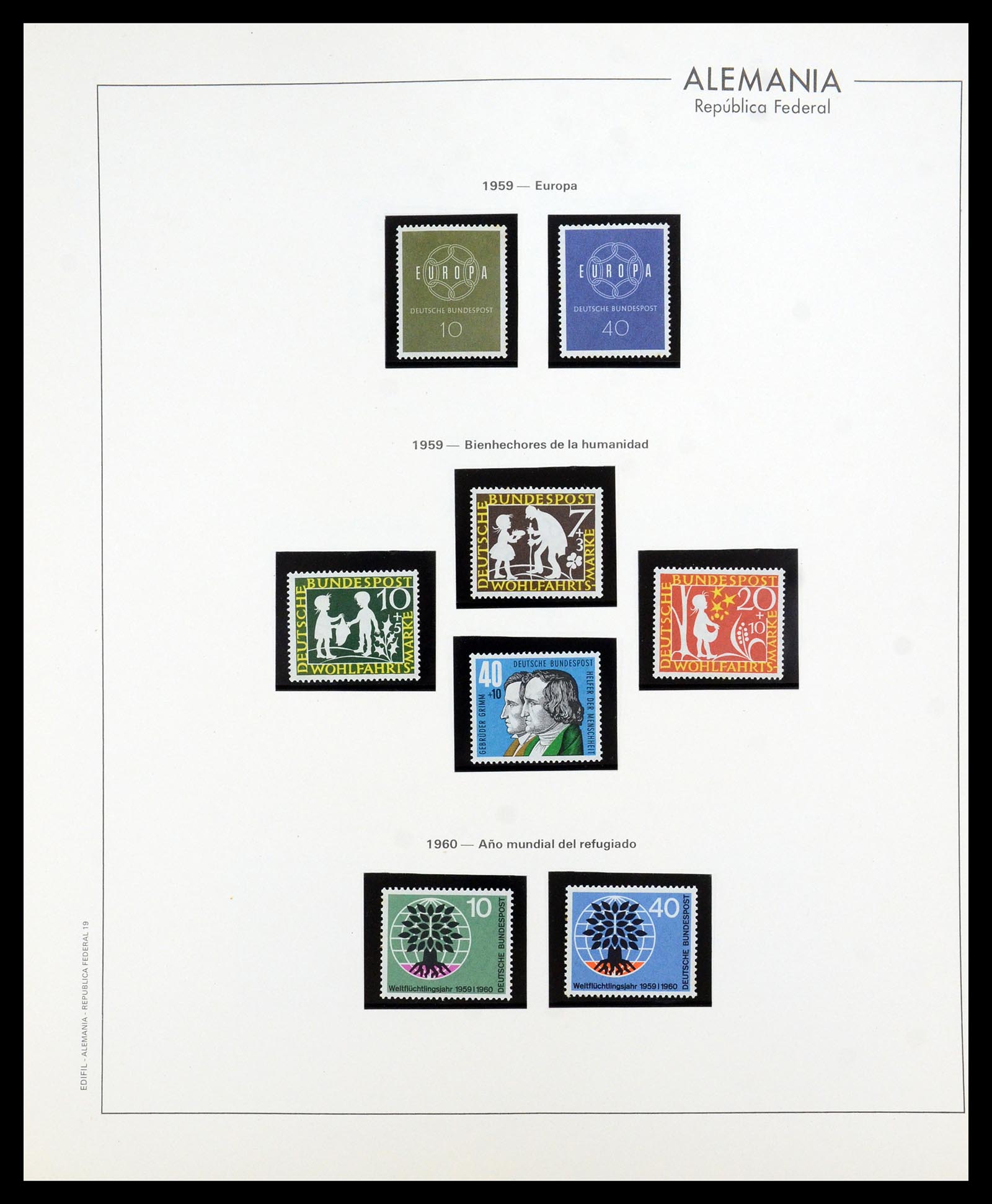 35753 019 - Postzegelverzameling 35753 Bundespost 1949-2013.