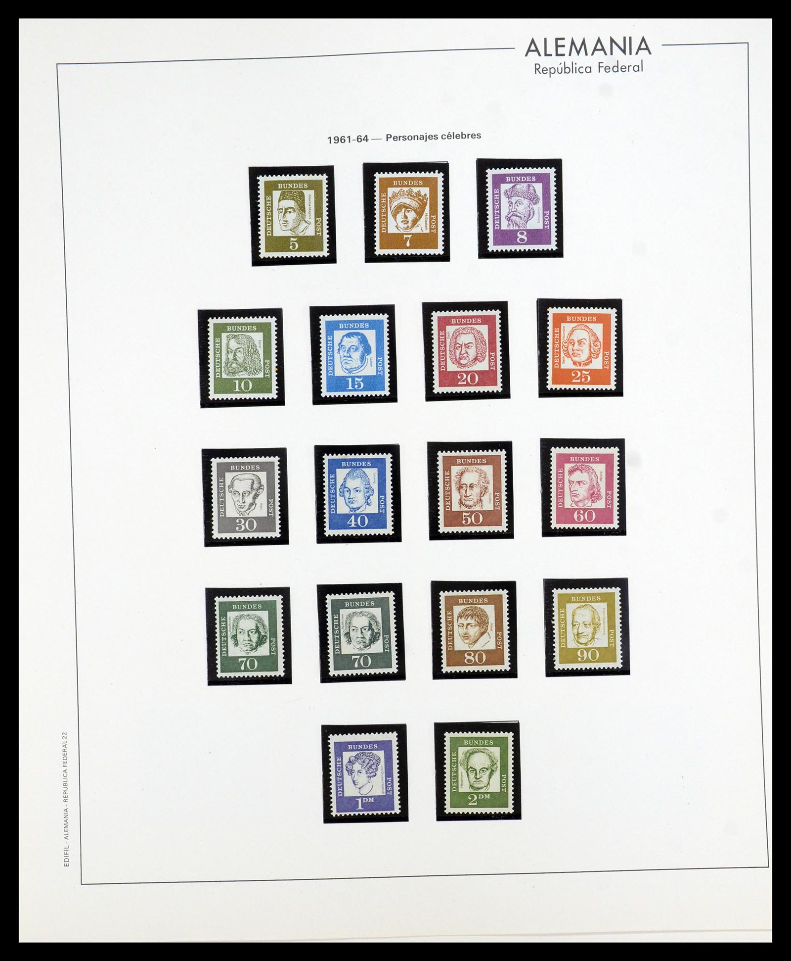 35753 022 - Stamp Collection 35753 Bundespost 1949-2013.