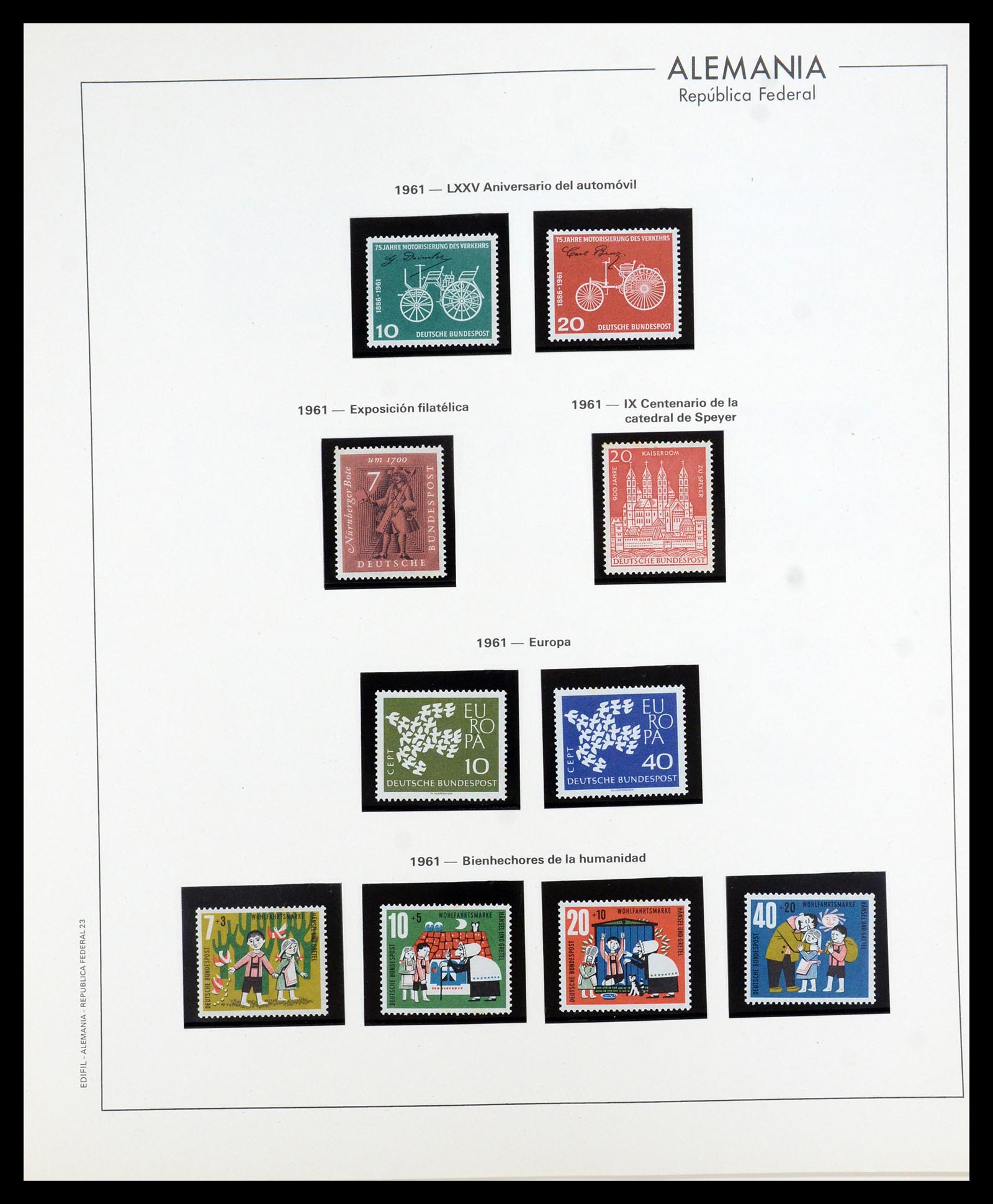 35753 023 - Stamp Collection 35753 Bundespost 1949-2013.