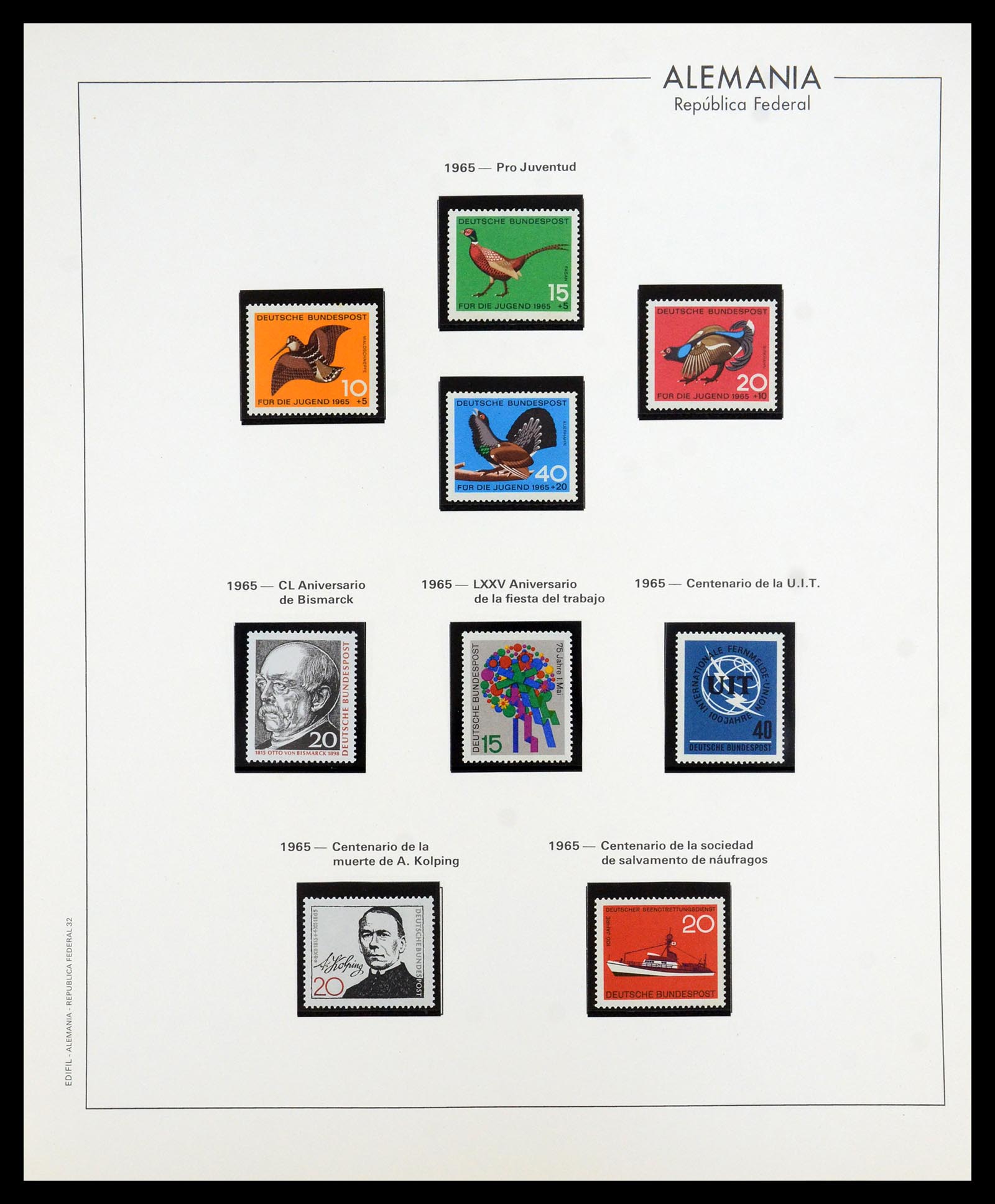 35753 033 - Stamp Collection 35753 Bundespost 1949-2013.