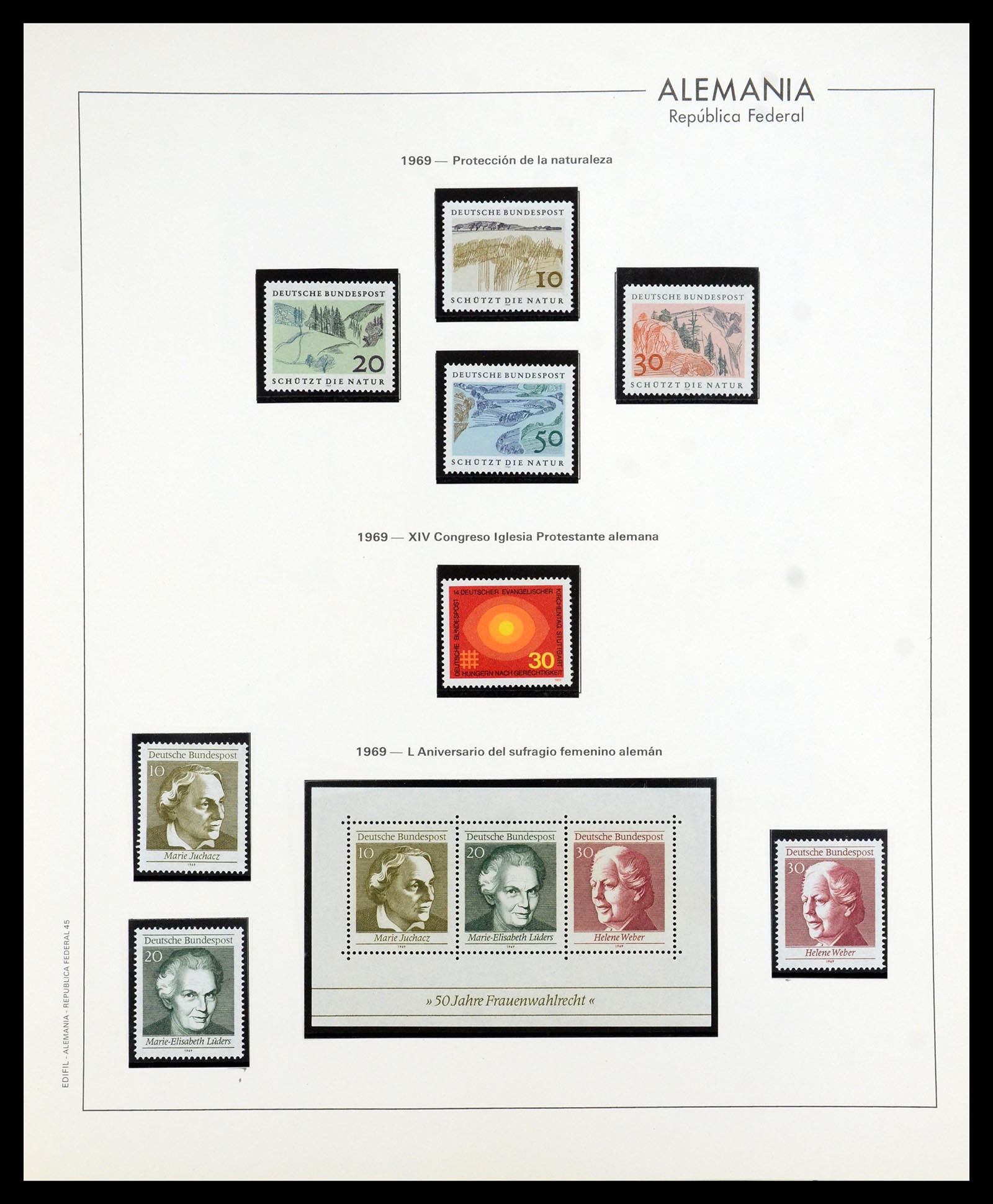 35753 046 - Stamp Collection 35753 Bundespost 1949-2013.