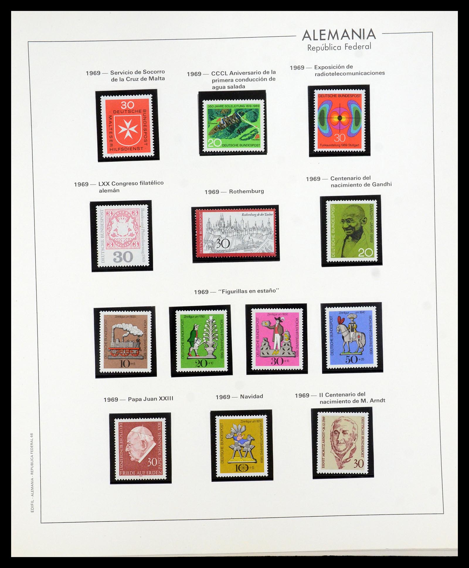 35753 047 - Stamp Collection 35753 Bundespost 1949-2013.