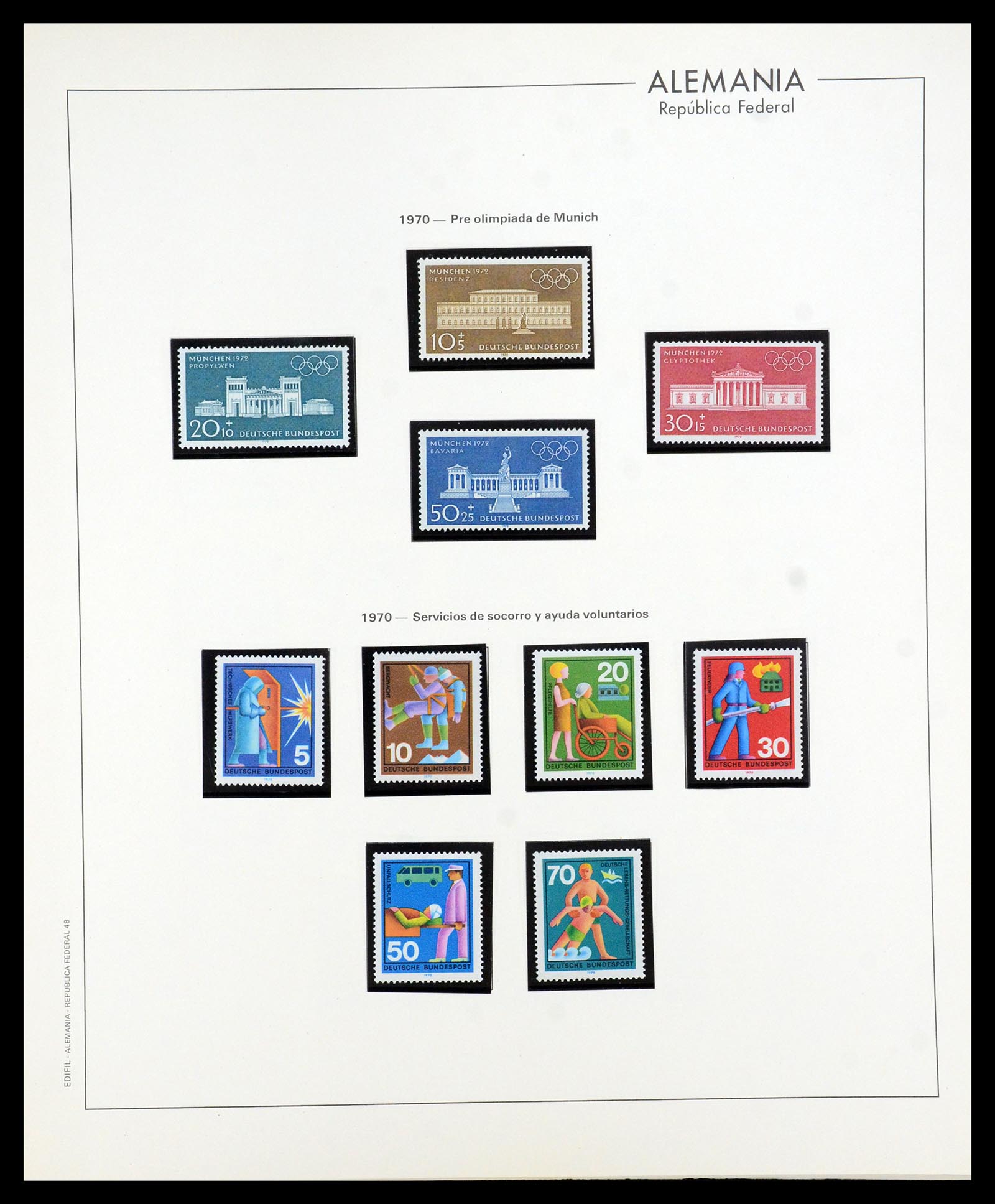 35753 049 - Stamp Collection 35753 Bundespost 1949-2013.