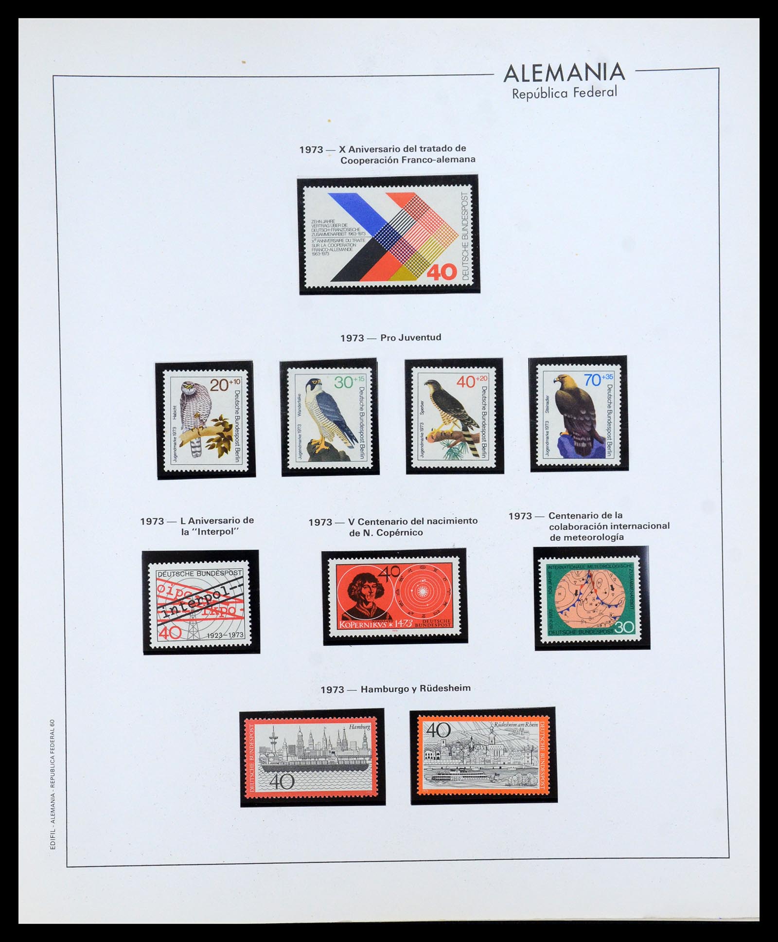 35753 062 - Stamp Collection 35753 Bundespost 1949-2013.