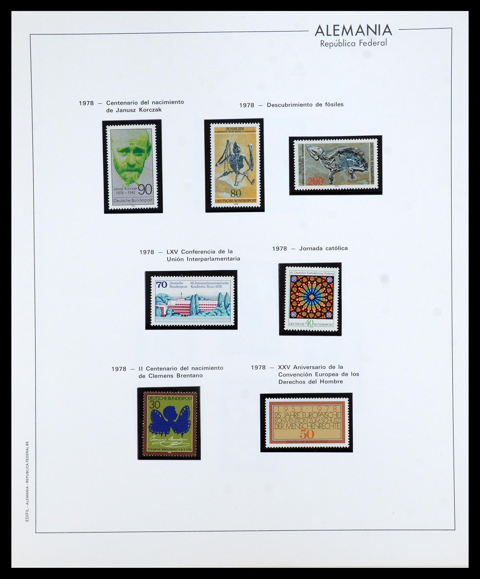 35753 087 - Stamp Collection 35753 Bundespost 1949-2013.