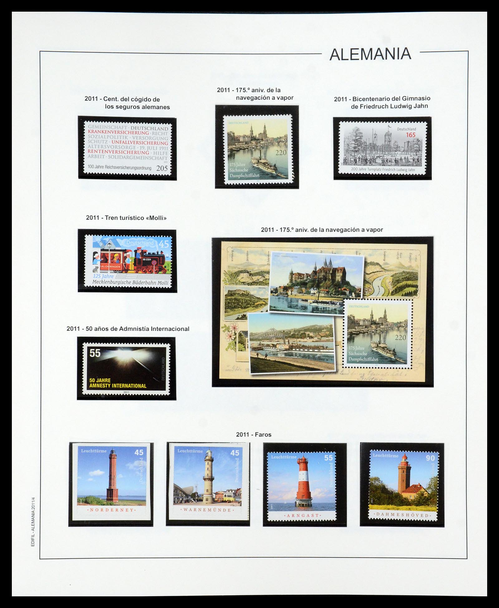 35753 371 - Postzegelverzameling 35753 Bundespost 1949-2013.