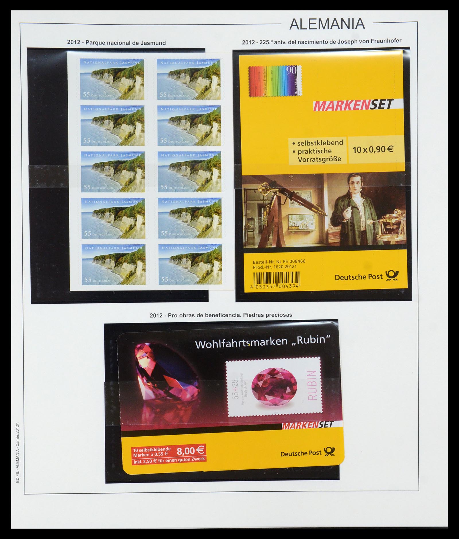 35753 387 - Postzegelverzameling 35753 Bundespost 1949-2013.