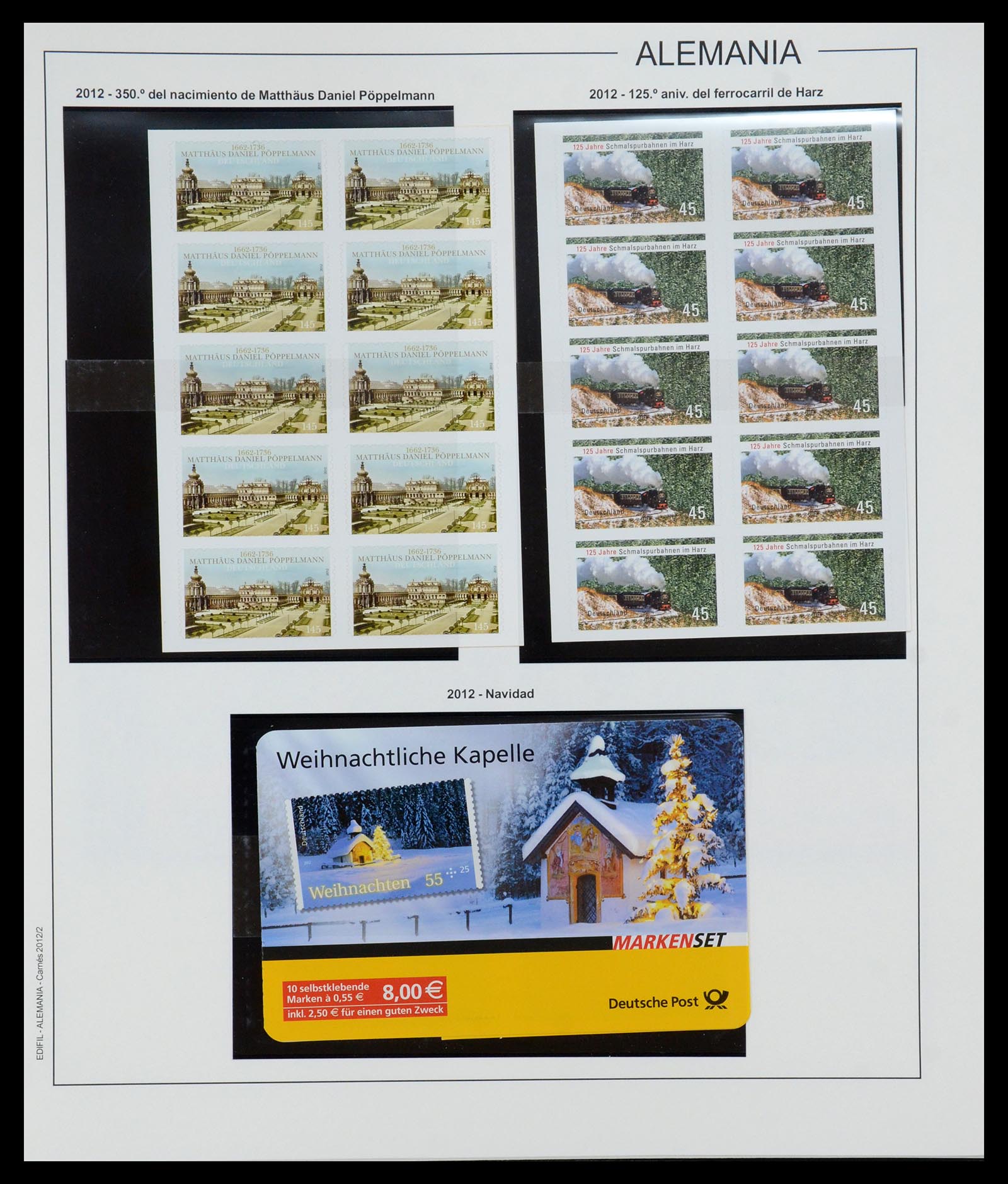 35753 388 - Postzegelverzameling 35753 Bundespost 1949-2013.