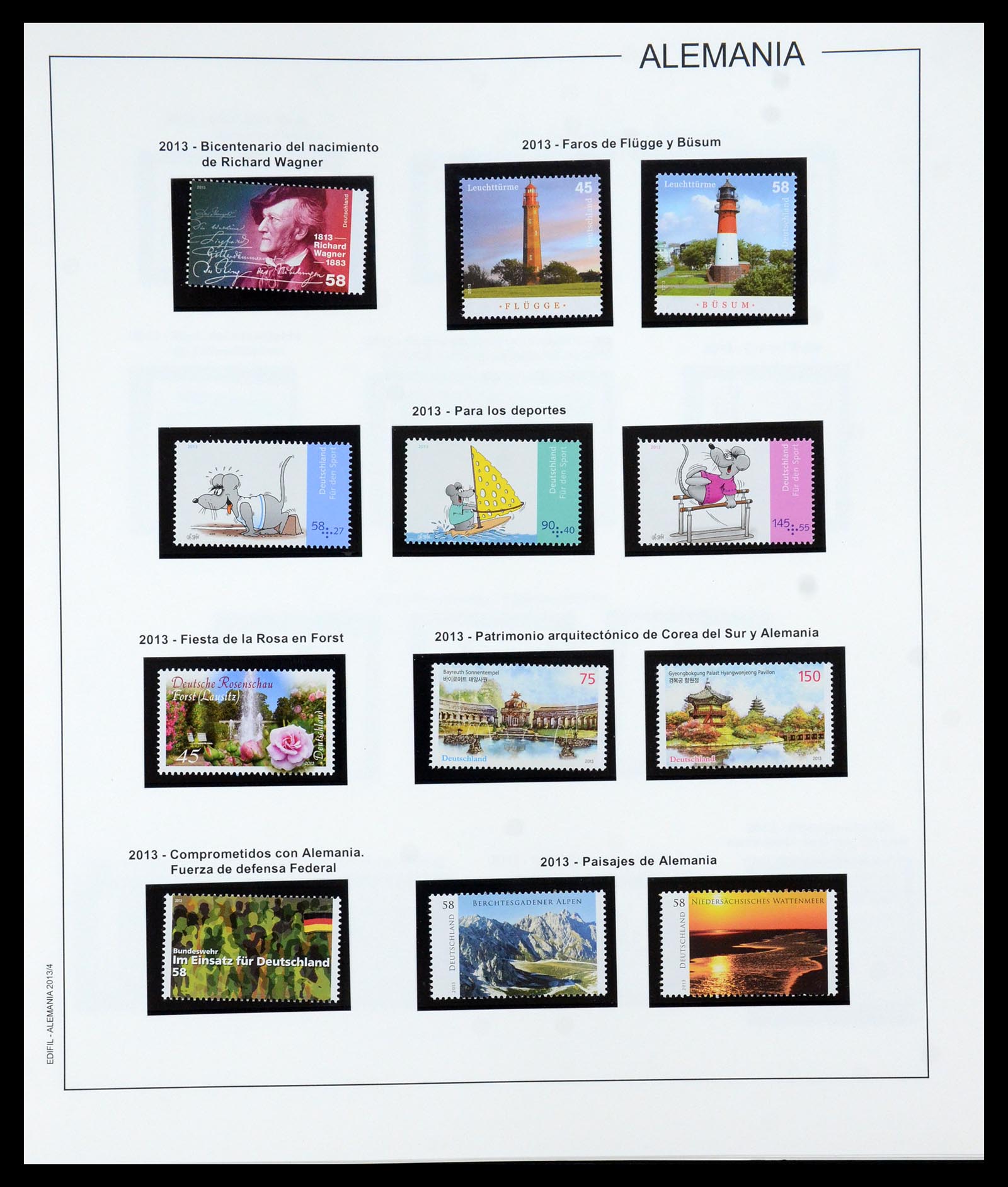 35753 395 - Stamp Collection 35753 Bundespost 1949-2013.