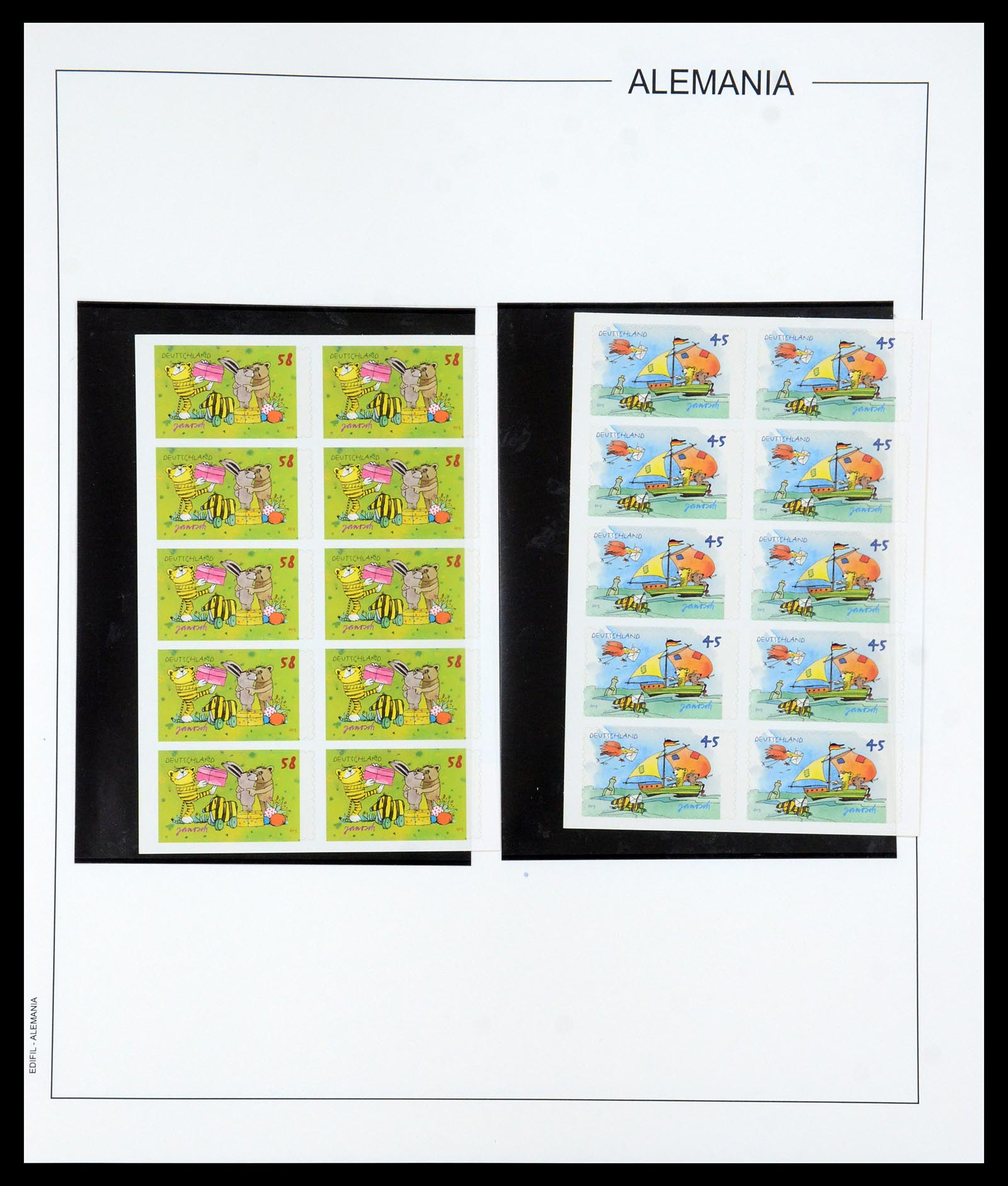 35753 402 - Postzegelverzameling 35753 Bundespost 1949-2013.