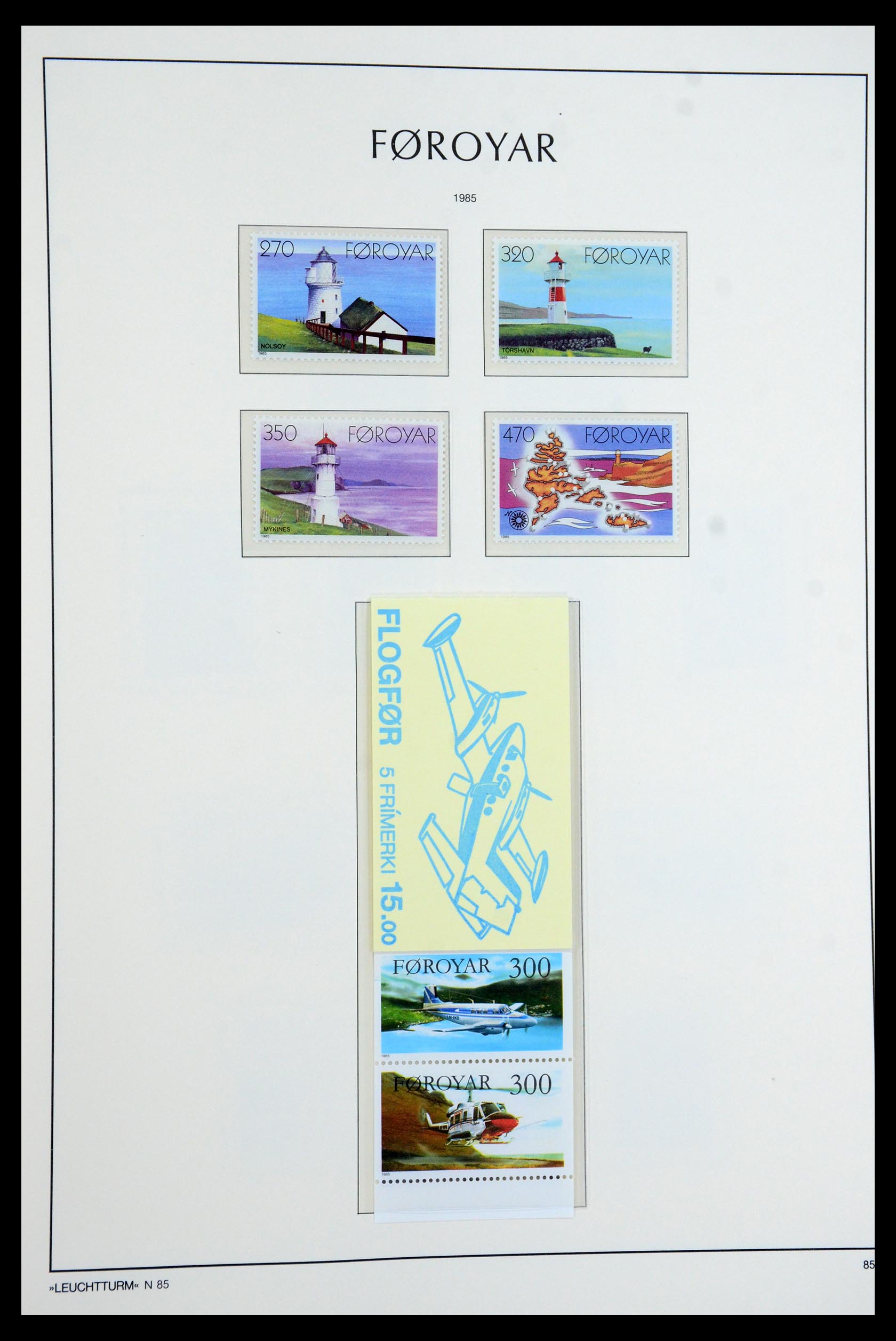 35758 014 - Stamp Collection 35758 Faroe Islands 1919-1993.