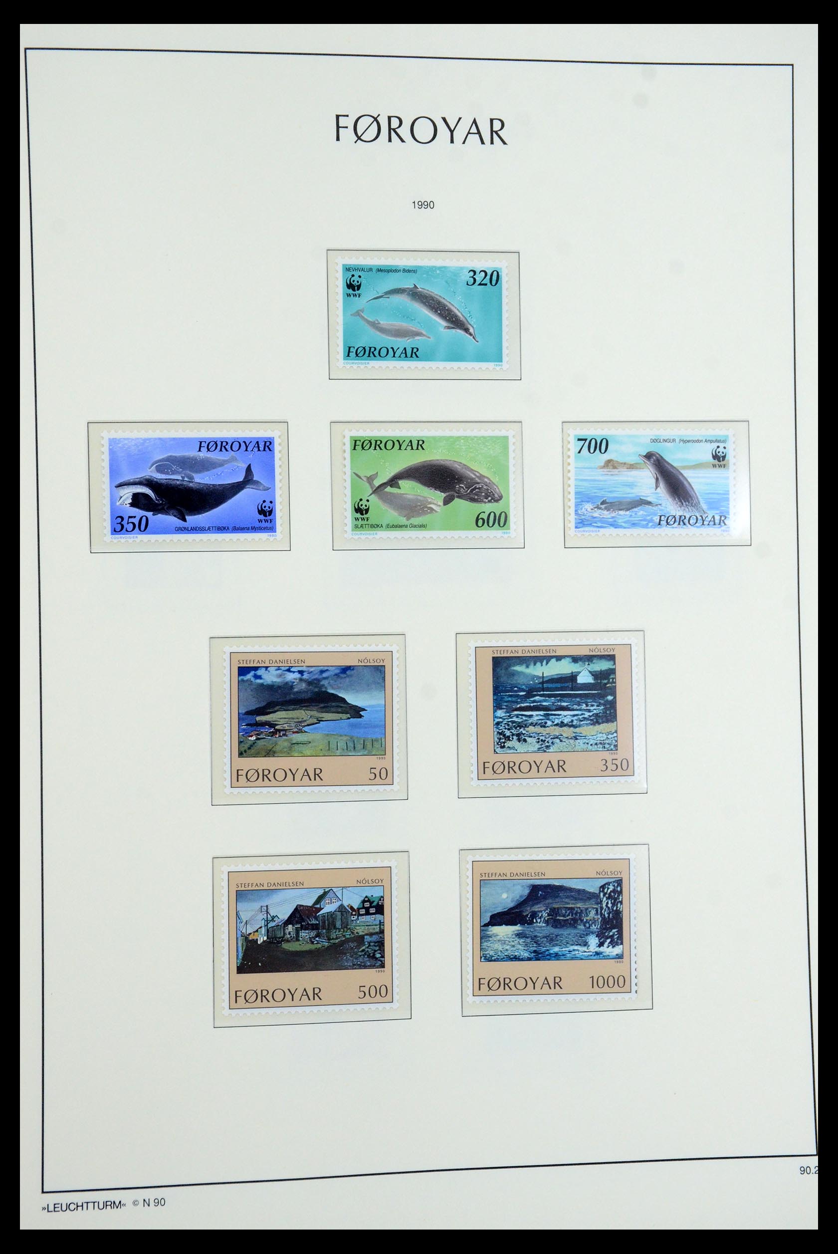 35758 023 - Postzegelverzameling 35758 Faeroer 1919-1993.