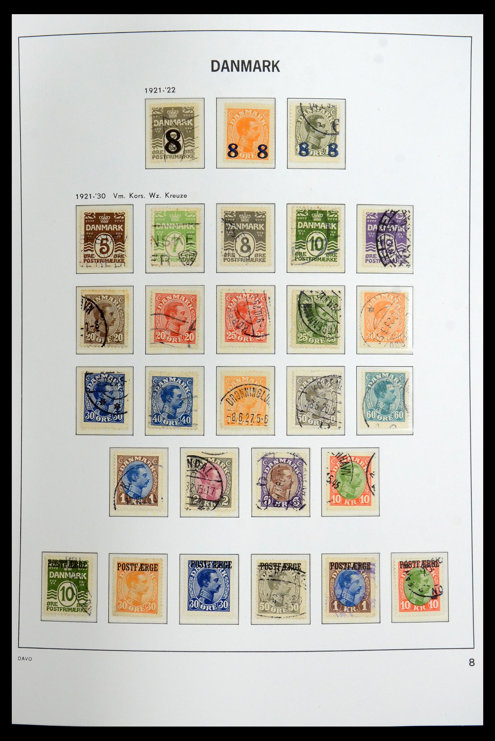 35760 008 - Stamp Collection 35760 Denmark 1851-1995.