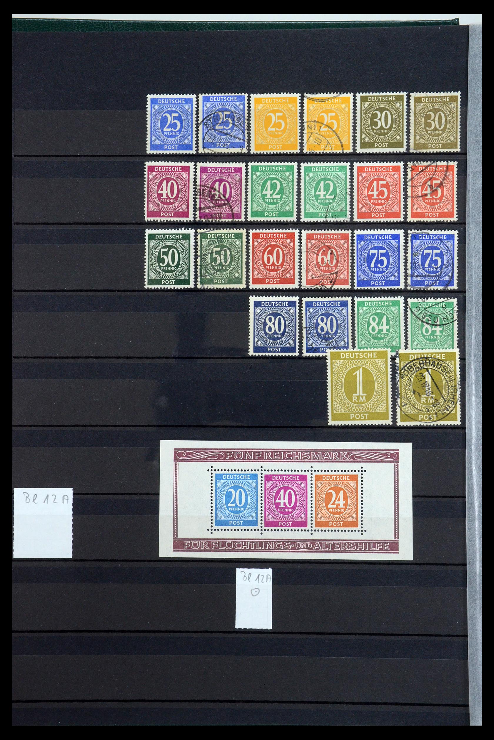 35762 010 - Postzegelverzameling 35762 Duitse Zones 1945-1949.