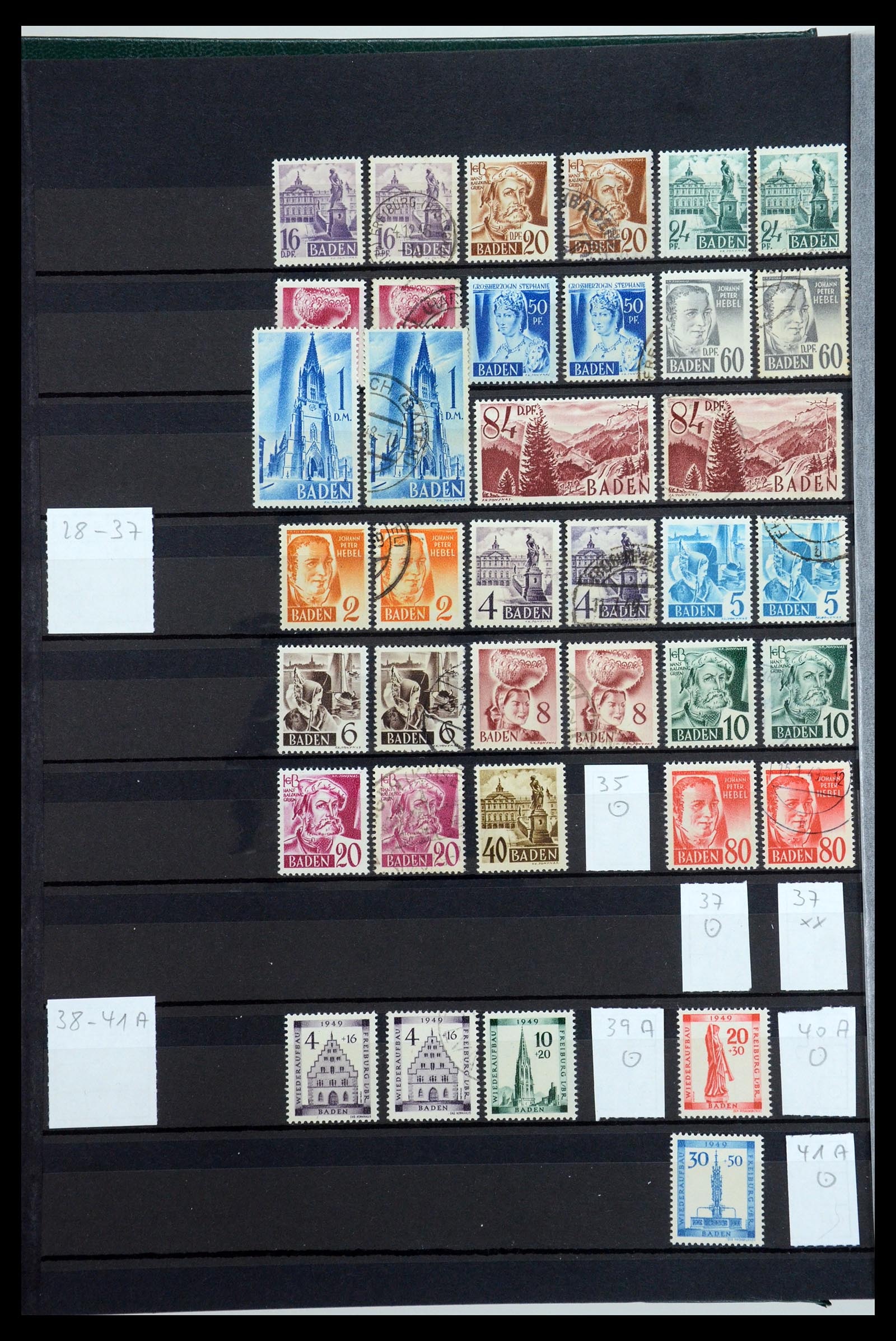 35762 016 - Postzegelverzameling 35762 Duitse Zones 1945-1949.