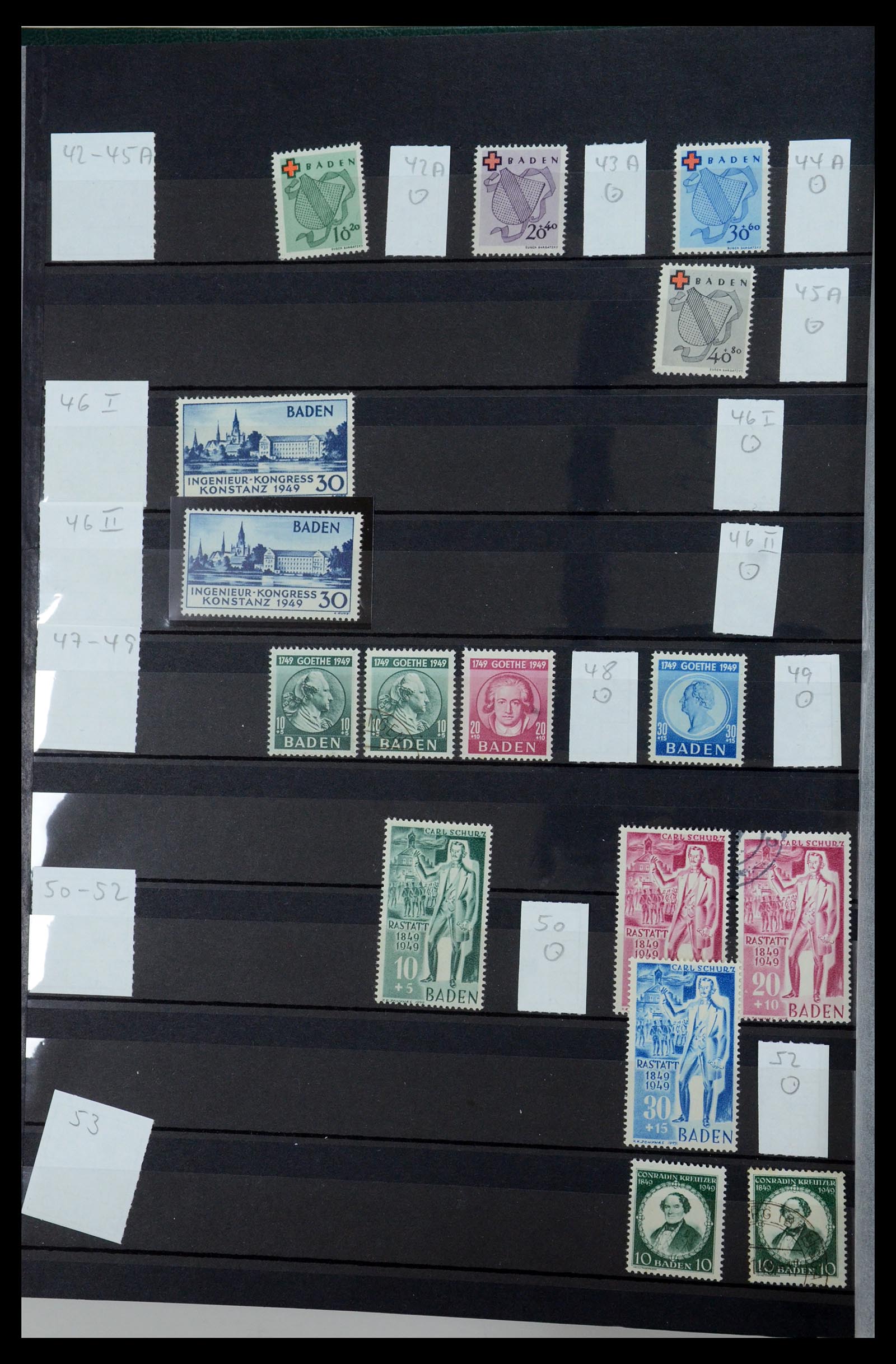 35762 018 - Postzegelverzameling 35762 Duitse Zones 1945-1949.