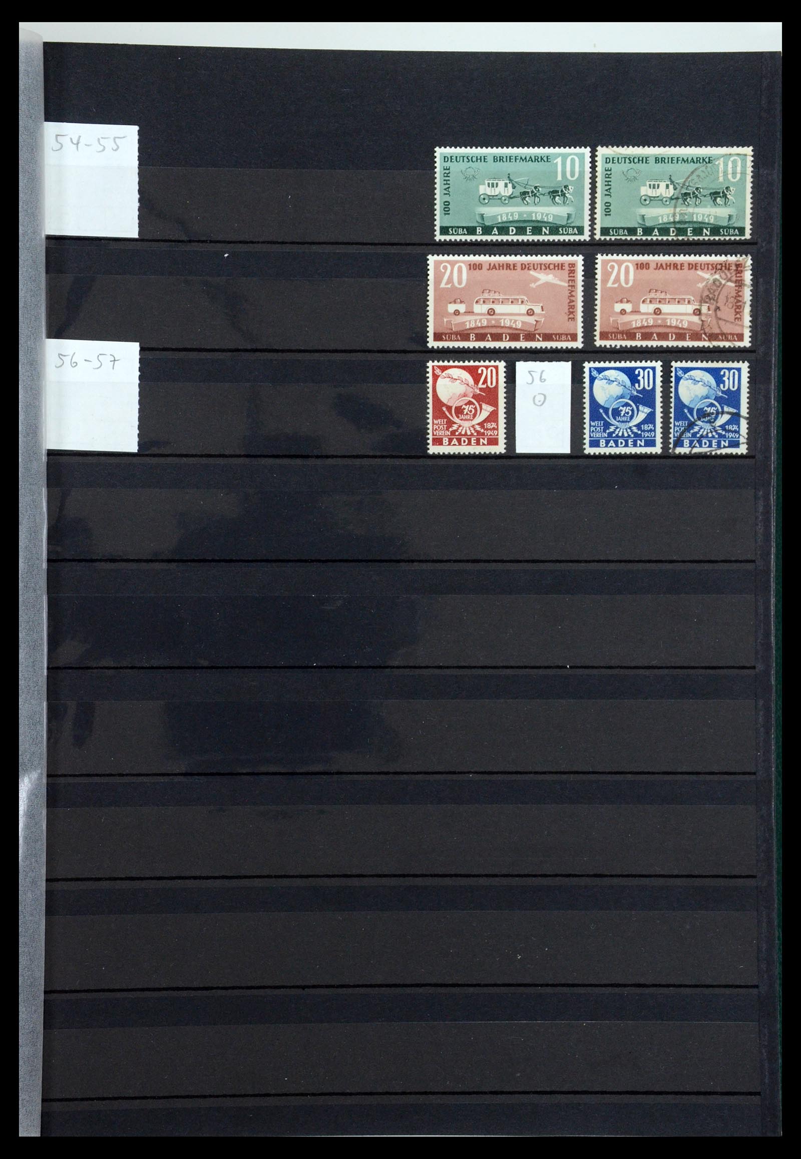 35762 019 - Postzegelverzameling 35762 Duitse Zones 1945-1949.