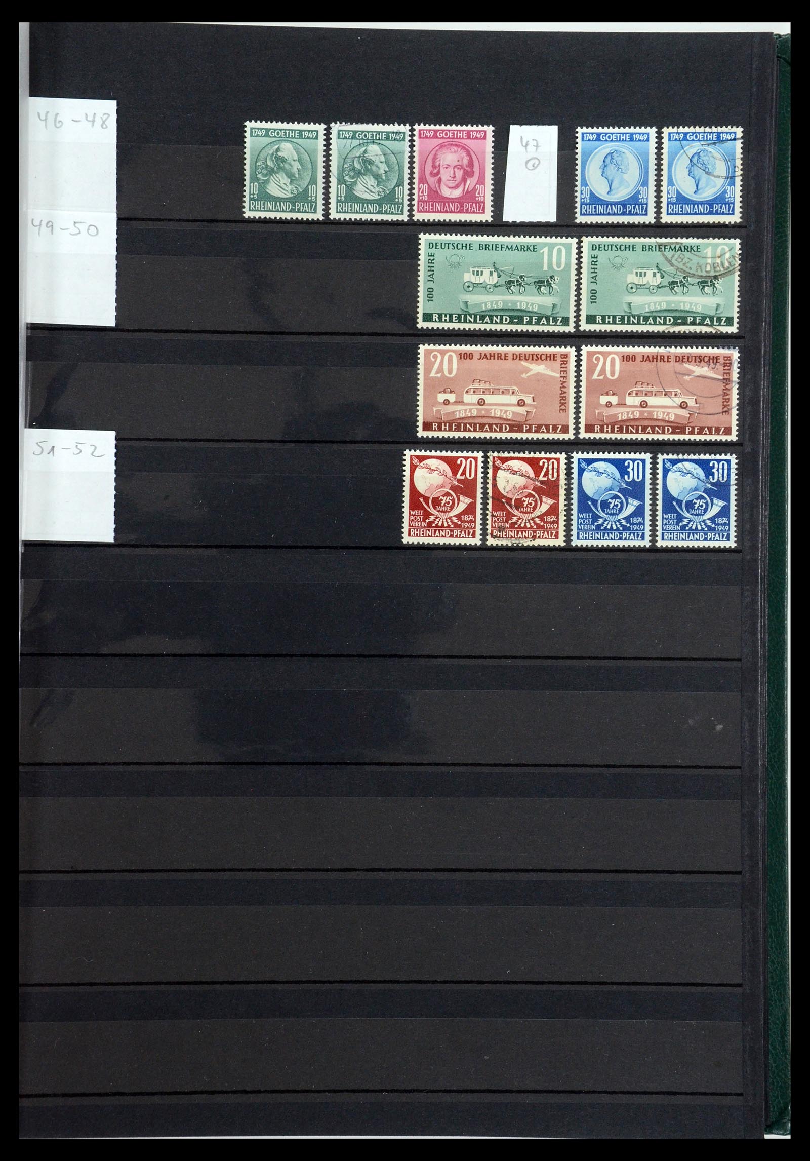35762 023 - Postzegelverzameling 35762 Duitse Zones 1945-1949.