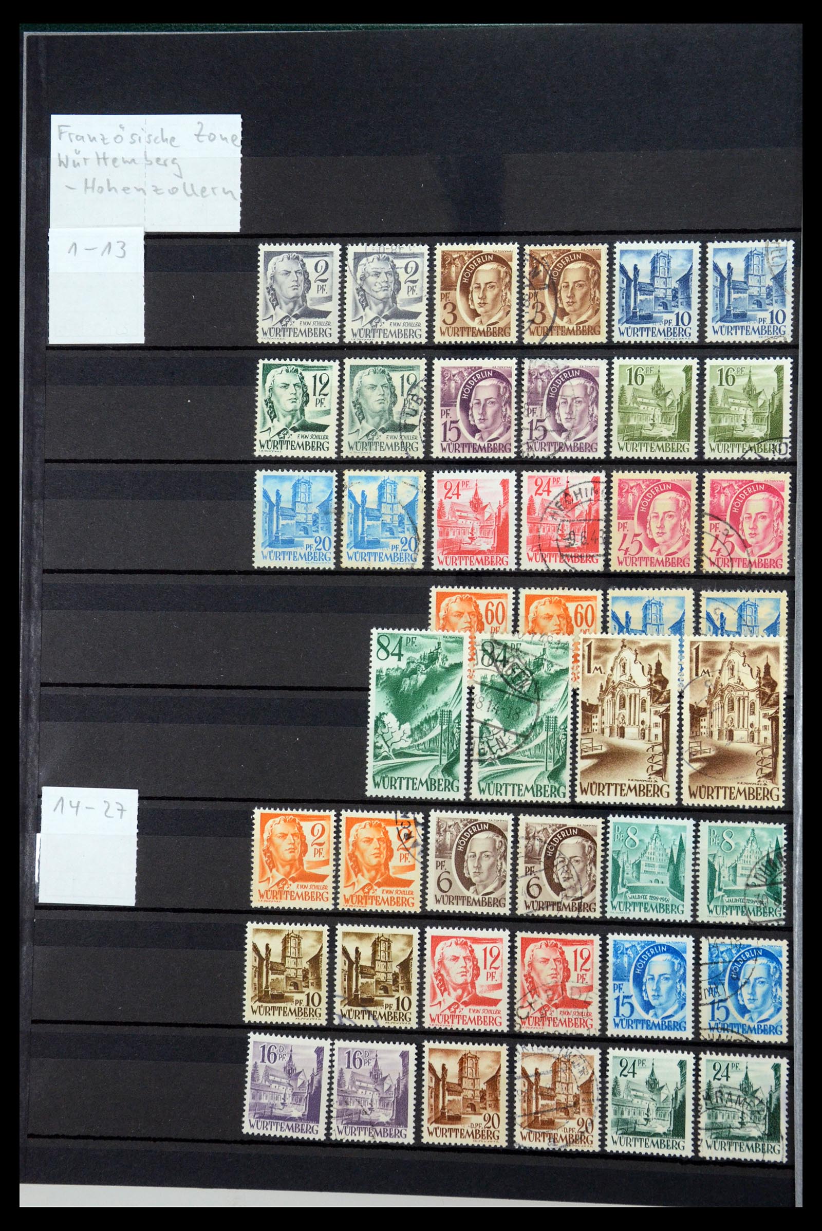 35762 024 - Postzegelverzameling 35762 Duitse Zones 1945-1949.