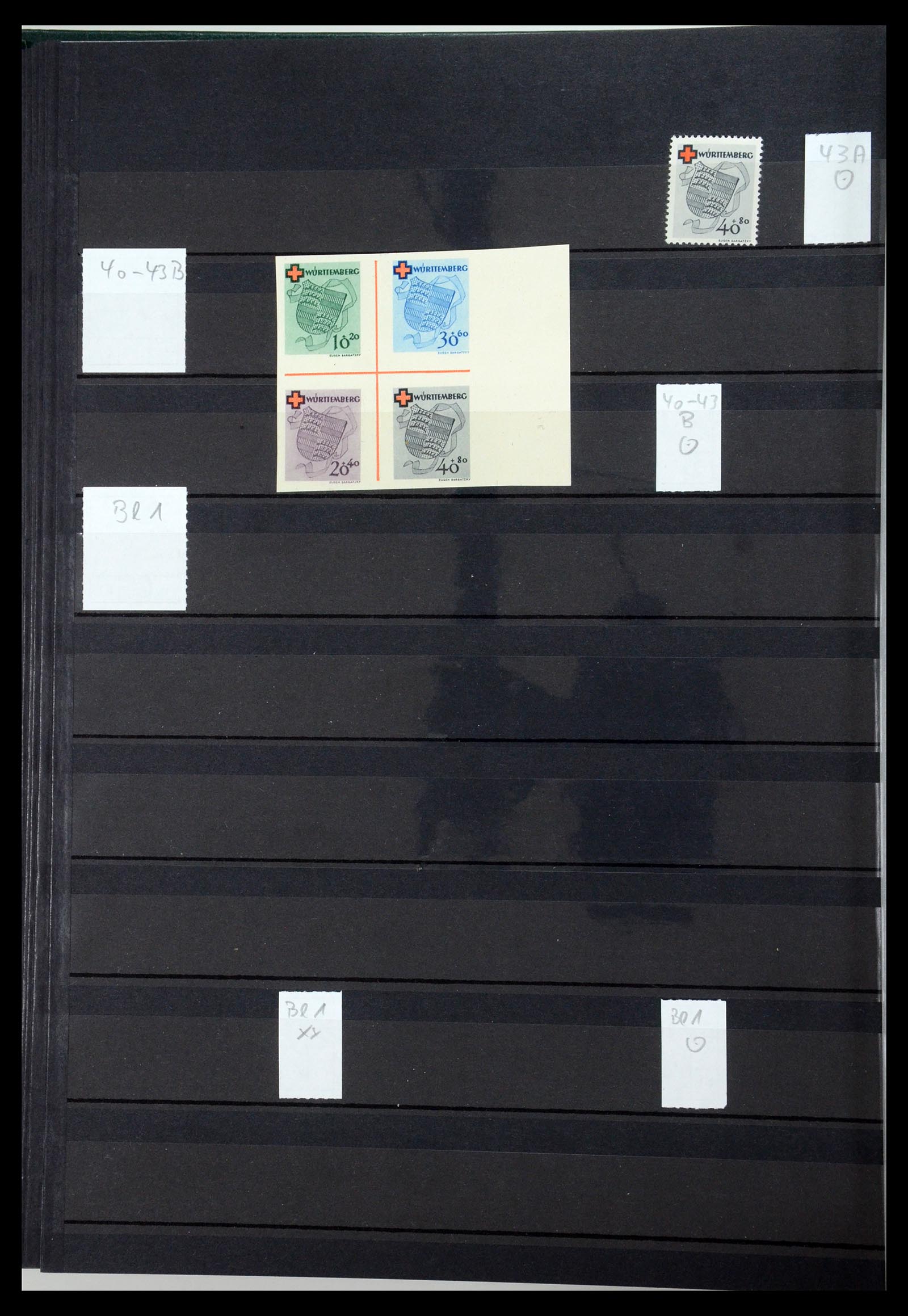 35762 026 - Stamp Collection 35762 German Zones 1945-1949.