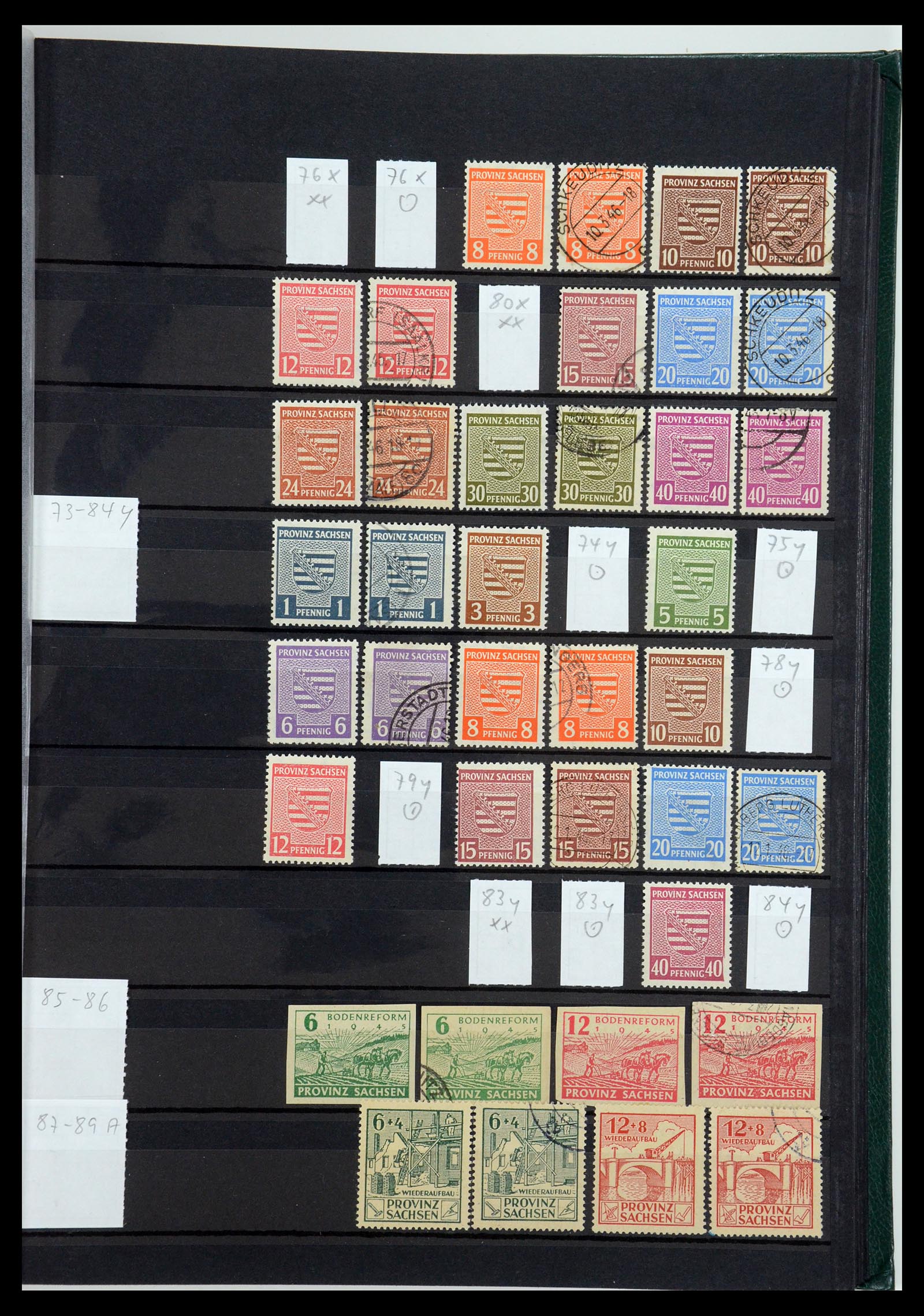 35762 033 - Postzegelverzameling 35762 Duitse Zones 1945-1949.