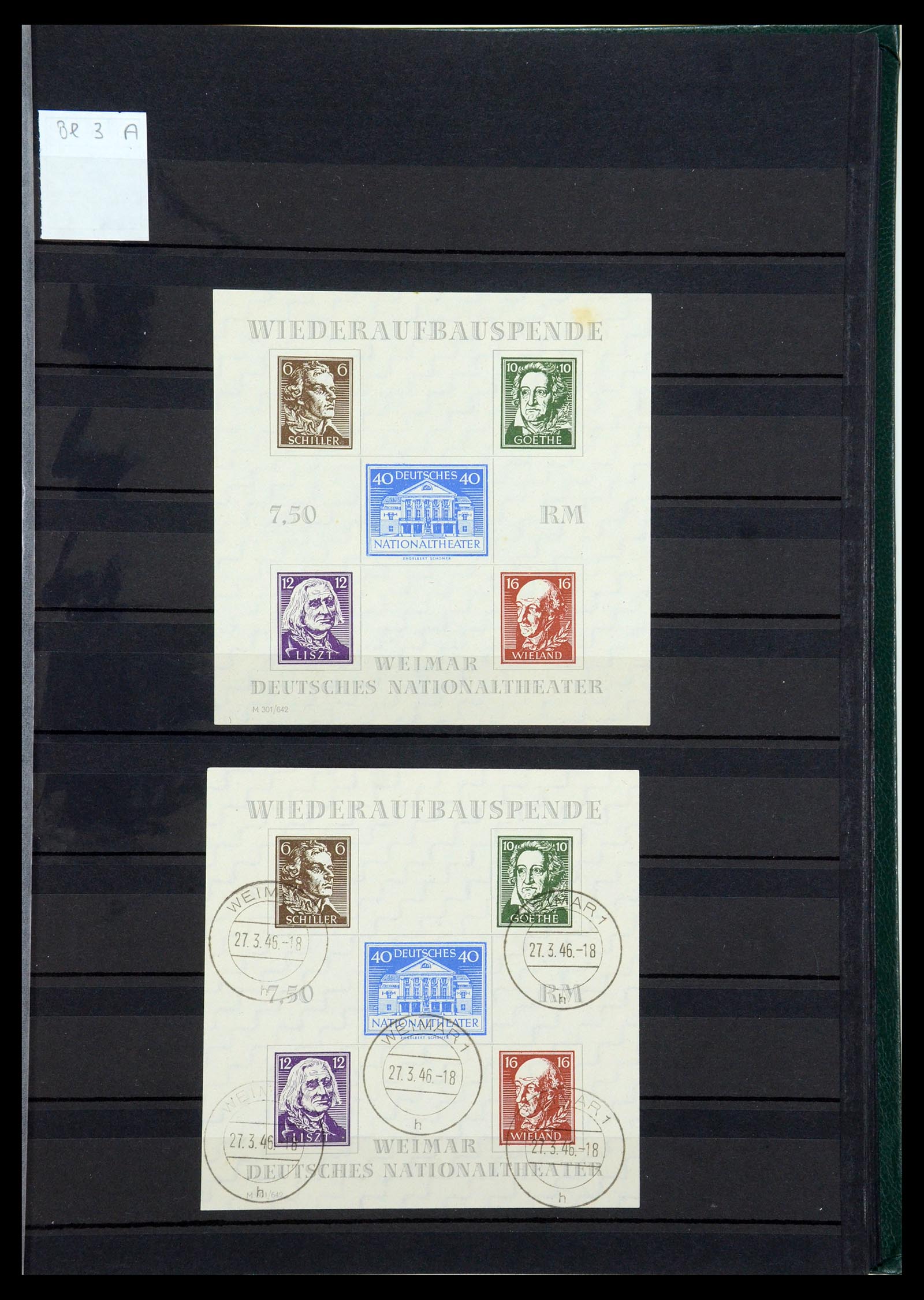 35762 036 - Postzegelverzameling 35762 Duitse Zones 1945-1949.
