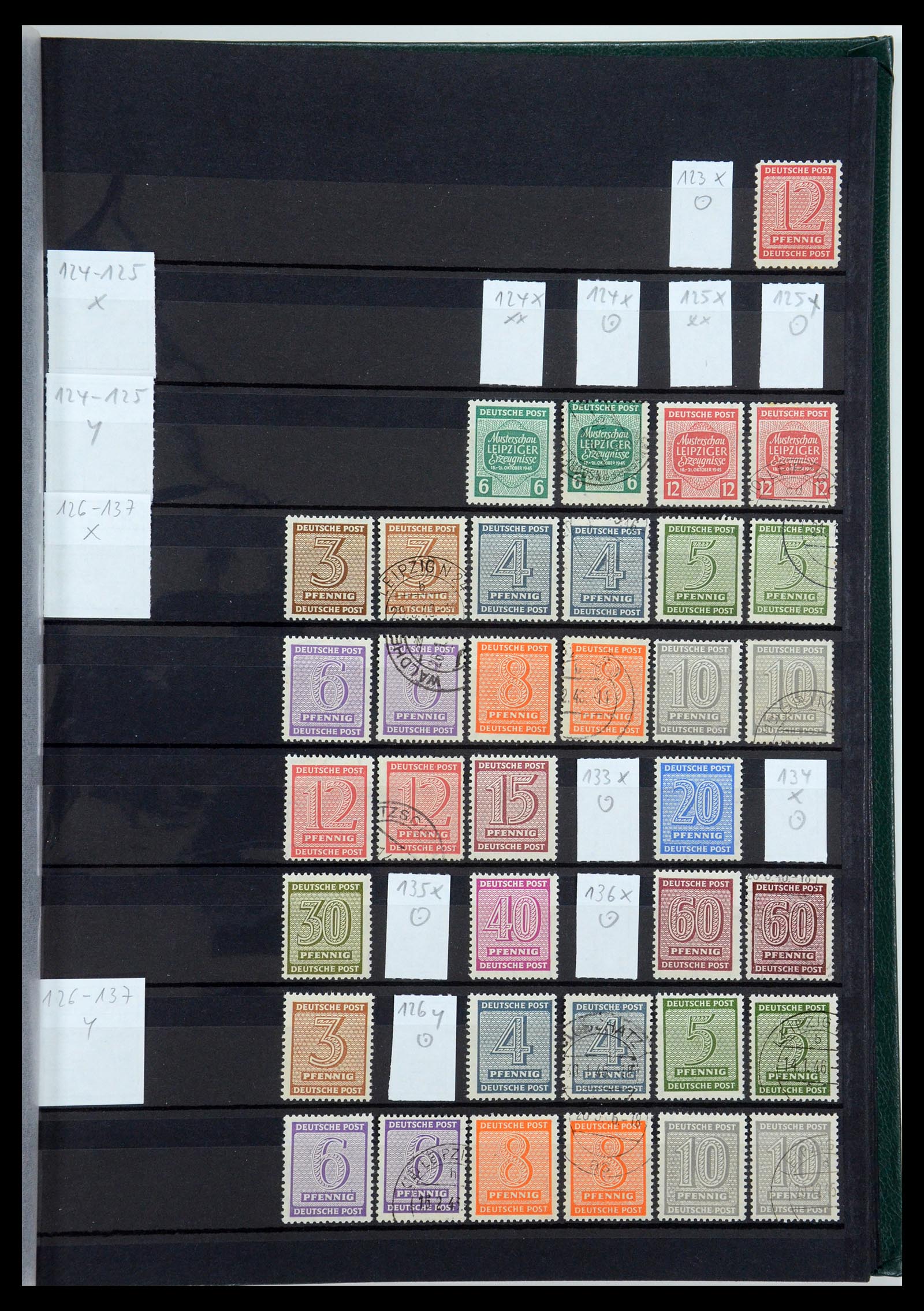 35762 039 - Postzegelverzameling 35762 Duitse Zones 1945-1949.
