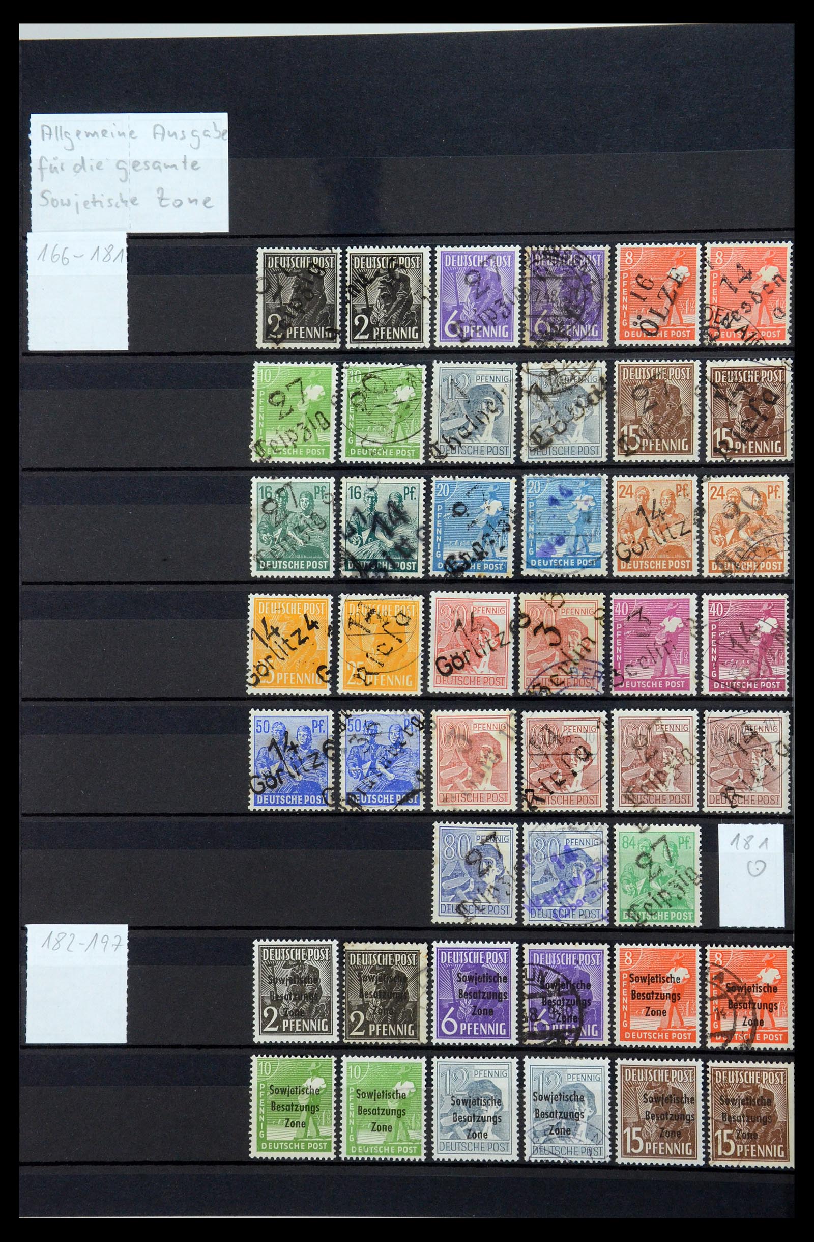 35762 043 - Postzegelverzameling 35762 Duitse Zones 1945-1949.