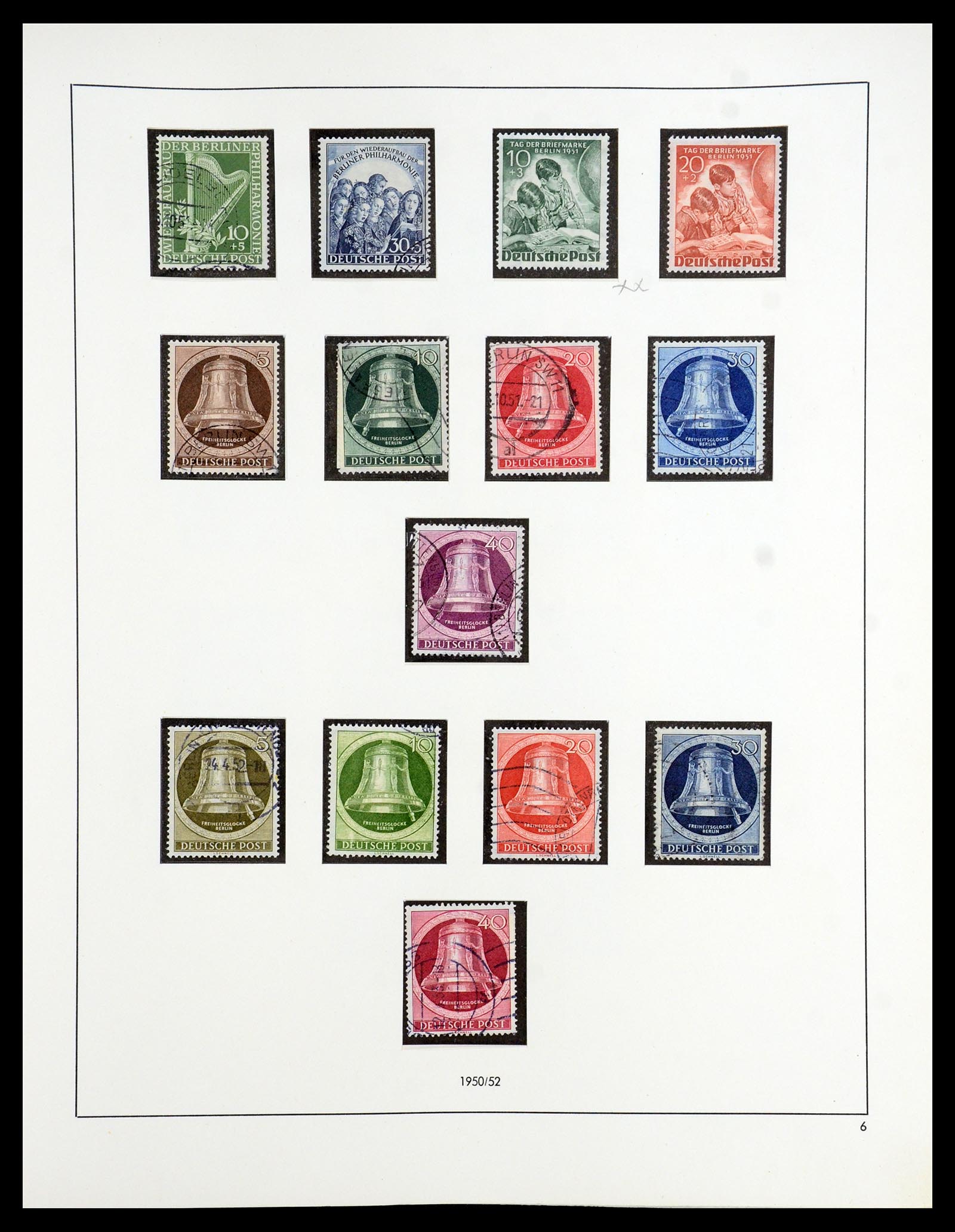 35766 006 - Postzegelverzameling 35766 Berlijn 1948-1990.
