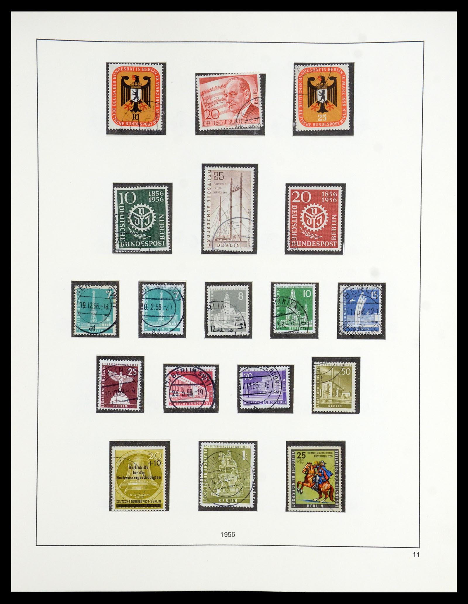 35766 011 - Postzegelverzameling 35766 Berlijn 1948-1990.
