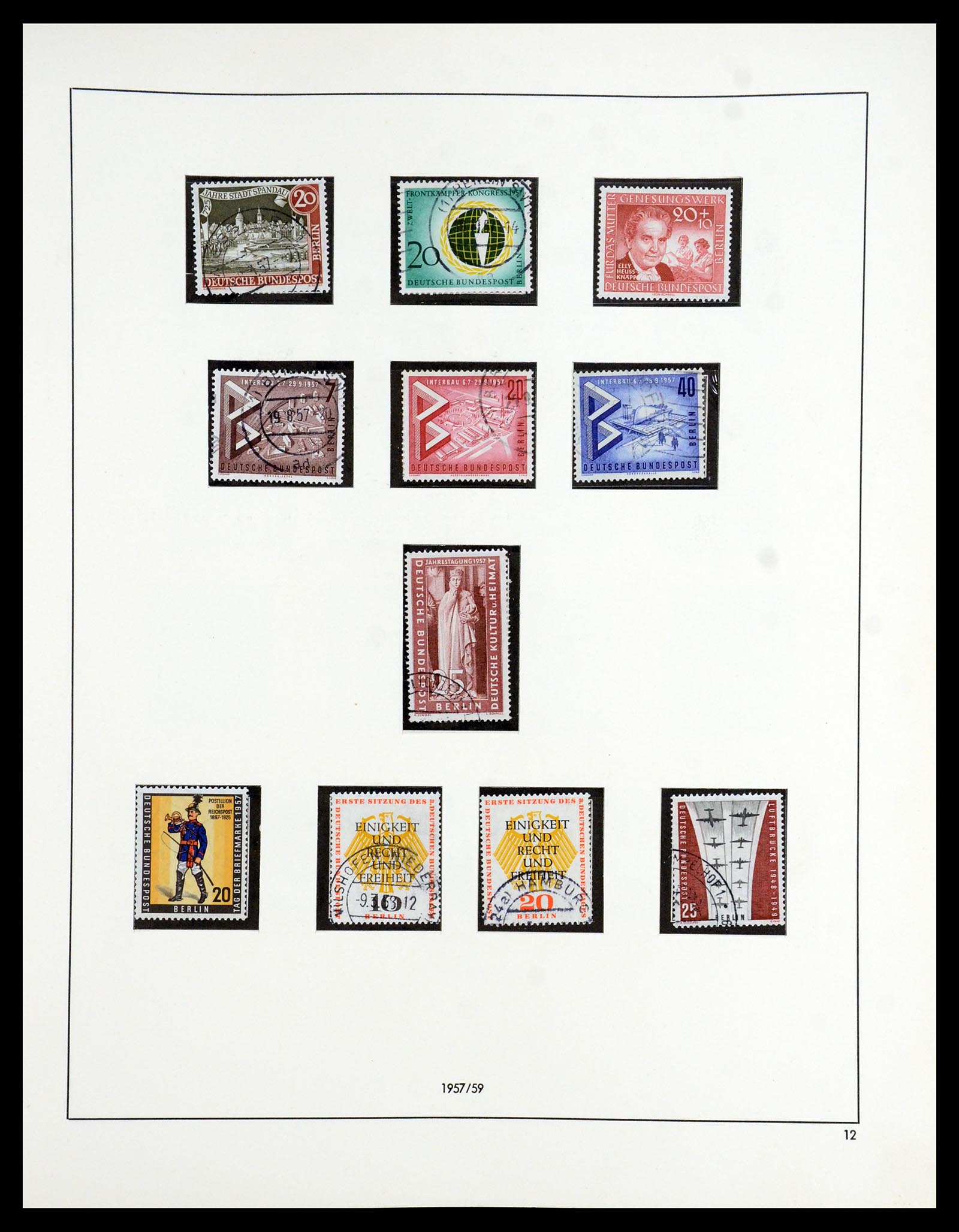 35766 012 - Stamp Collection 35766 Berlin 1948-1990.