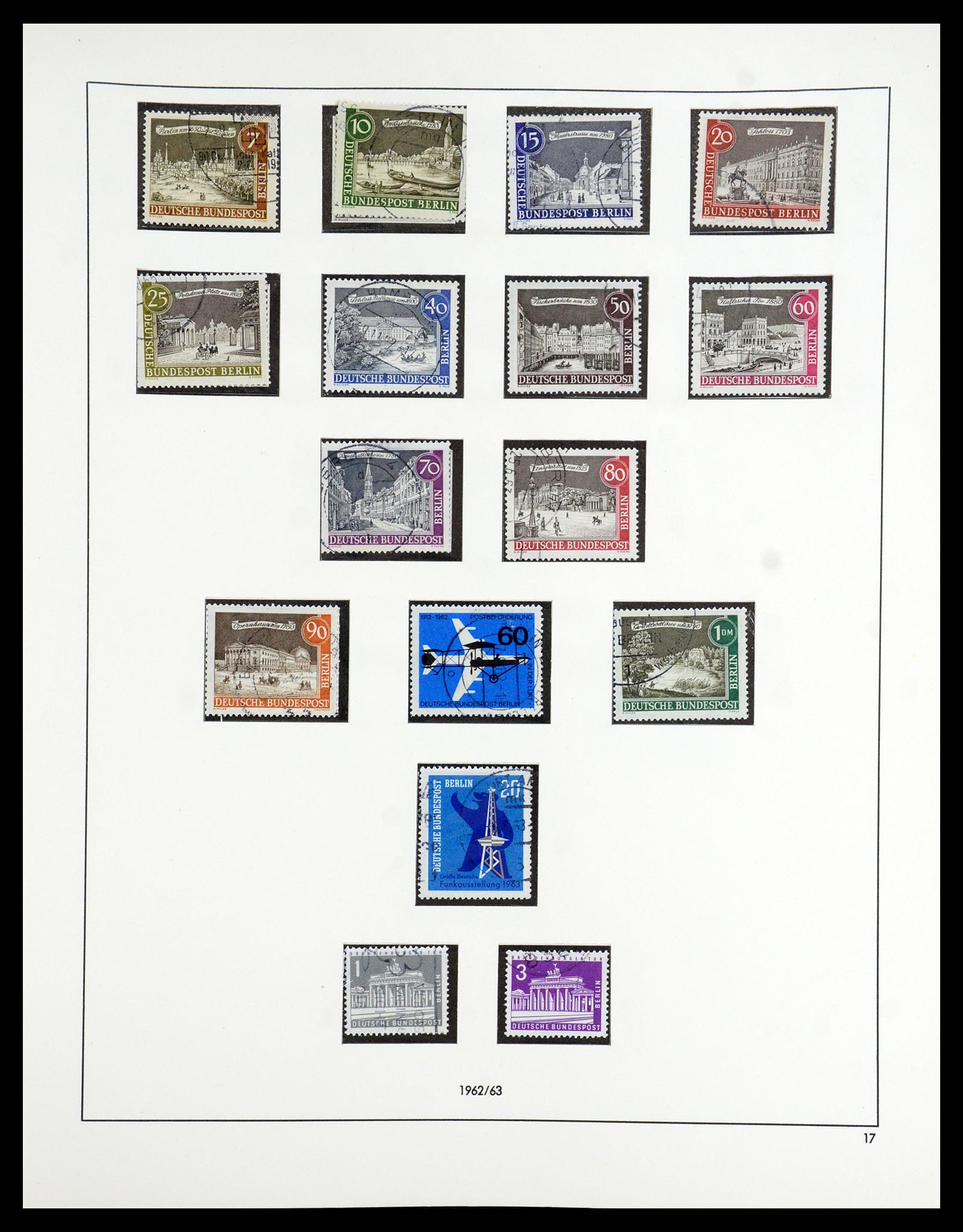 35766 017 - Postzegelverzameling 35766 Berlijn 1948-1990.