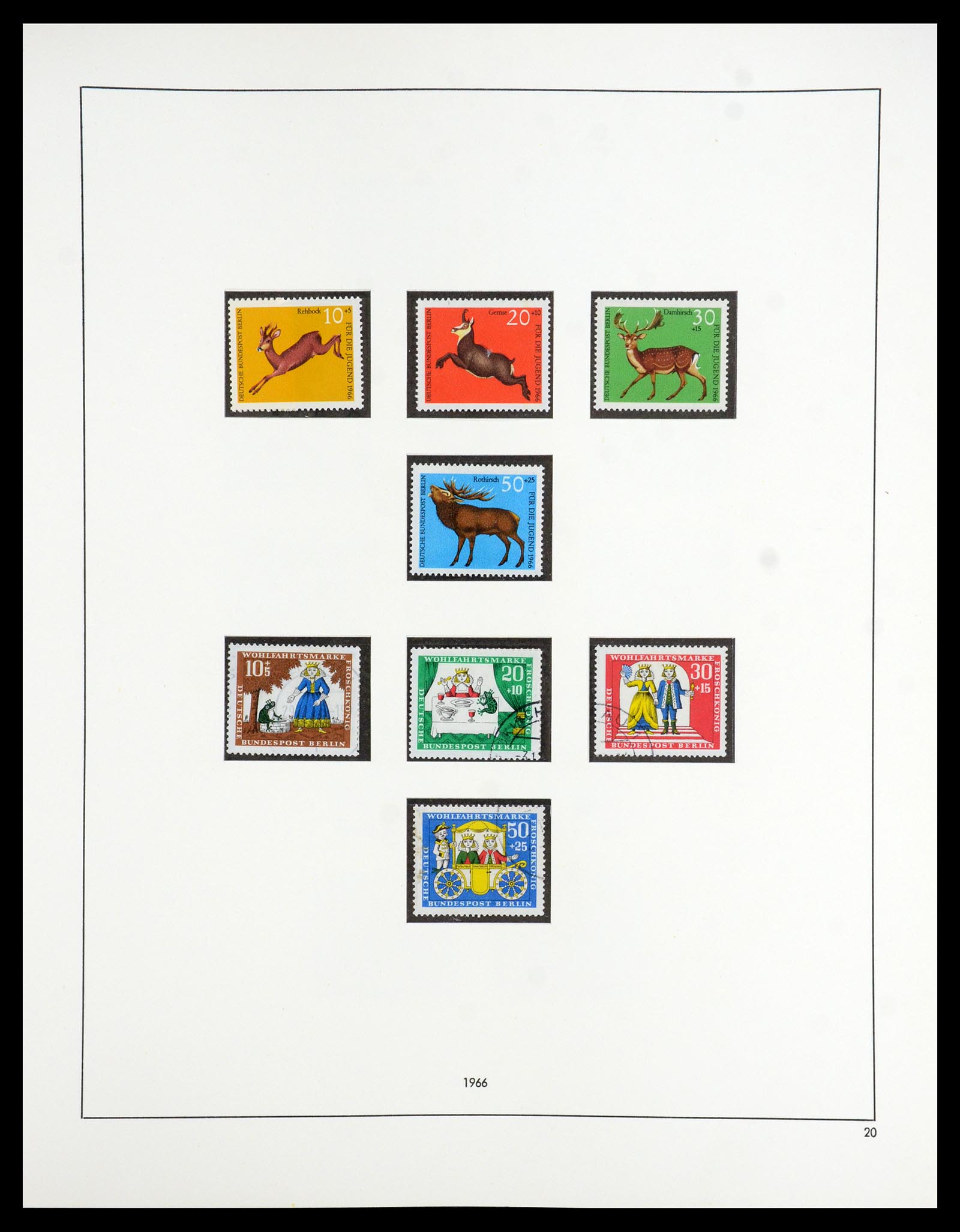 35766 020 - Postzegelverzameling 35766 Berlijn 1948-1990.