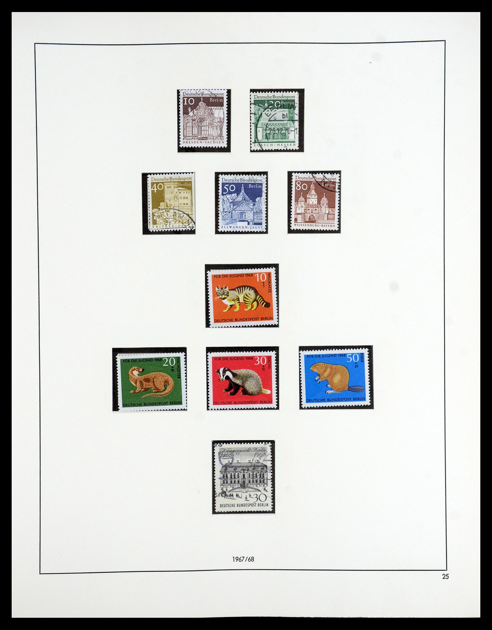 35766 025 - Postzegelverzameling 35766 Berlijn 1948-1990.