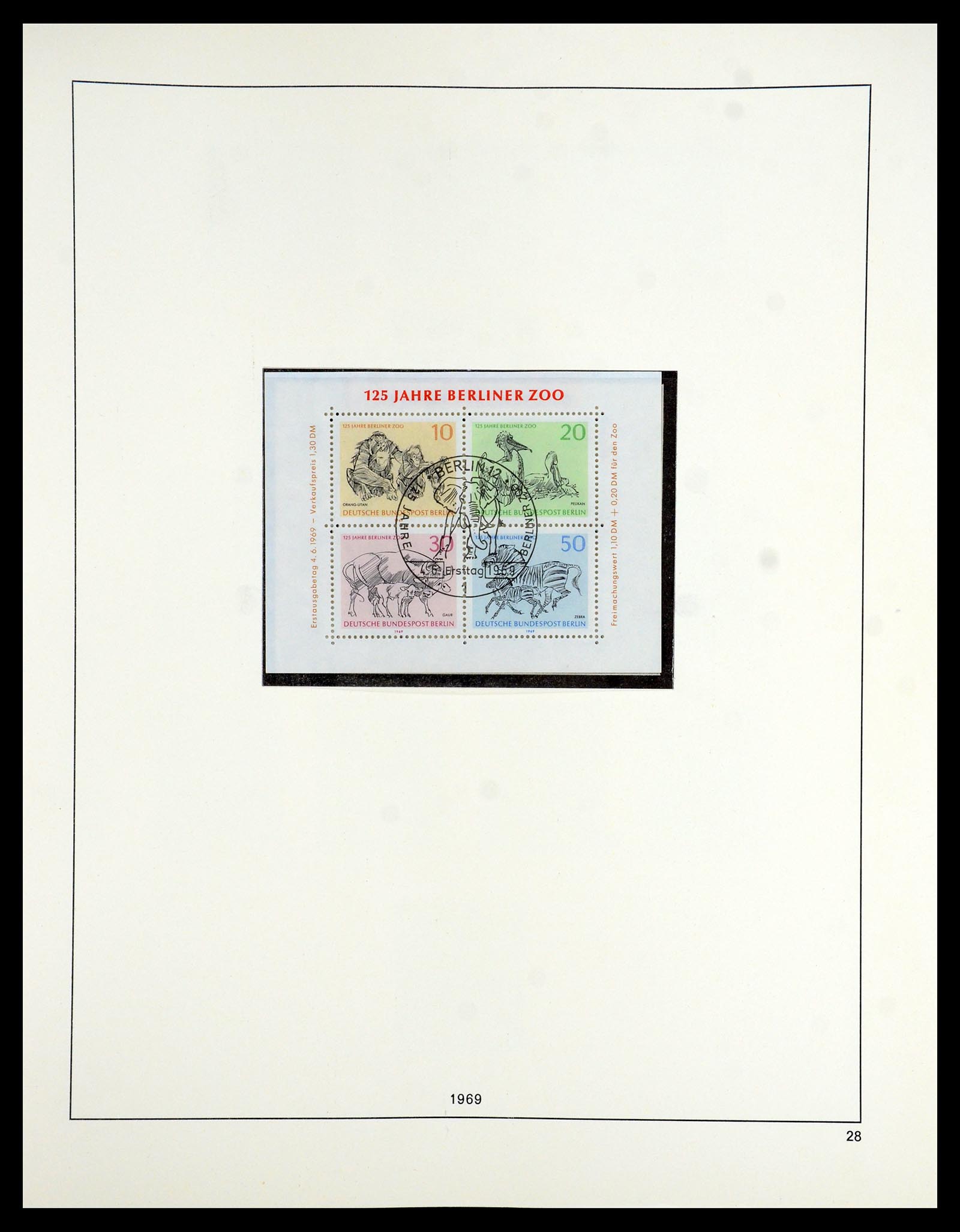 35766 028 - Postzegelverzameling 35766 Berlijn 1948-1990.