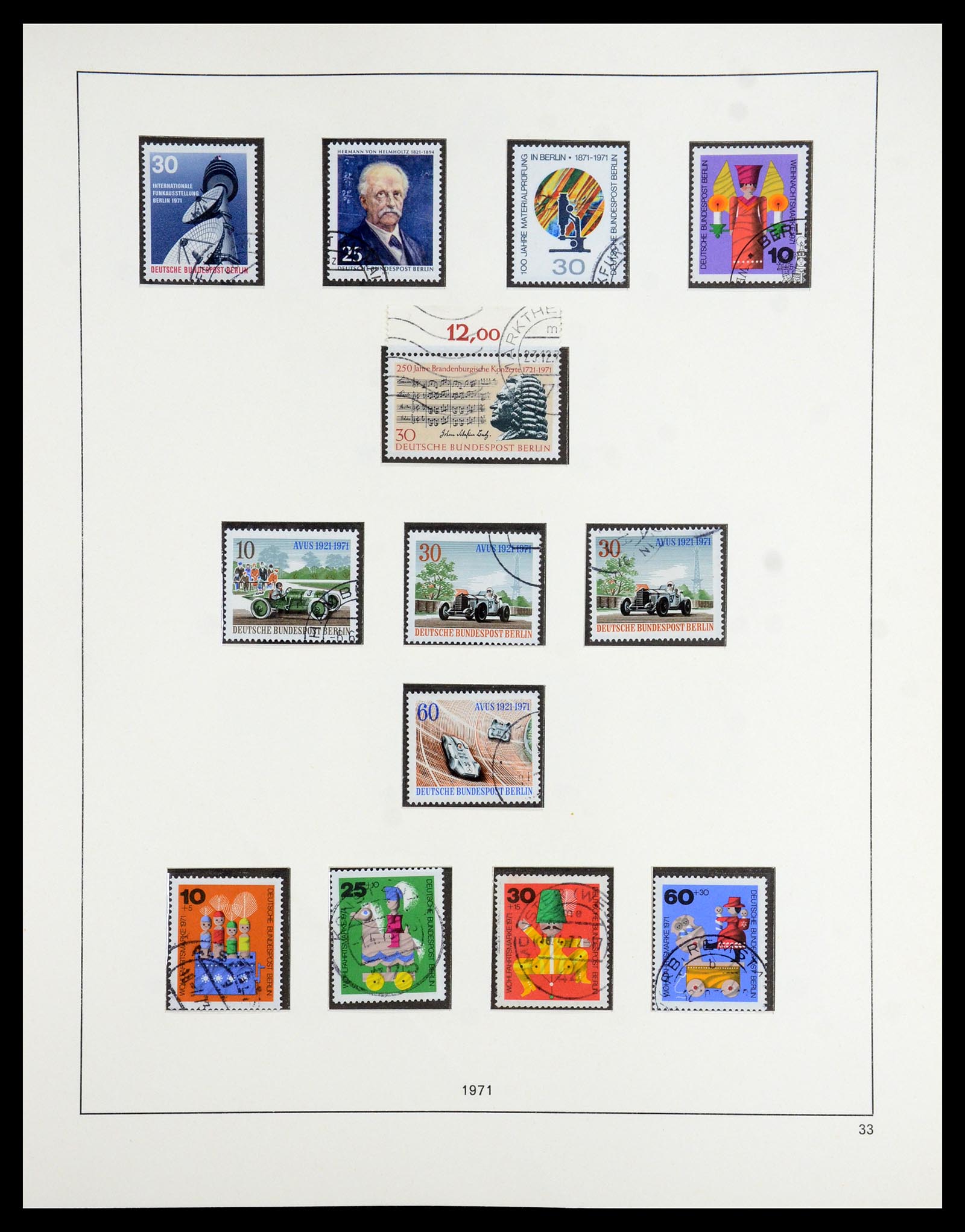 35766 033 - Postzegelverzameling 35766 Berlijn 1948-1990.