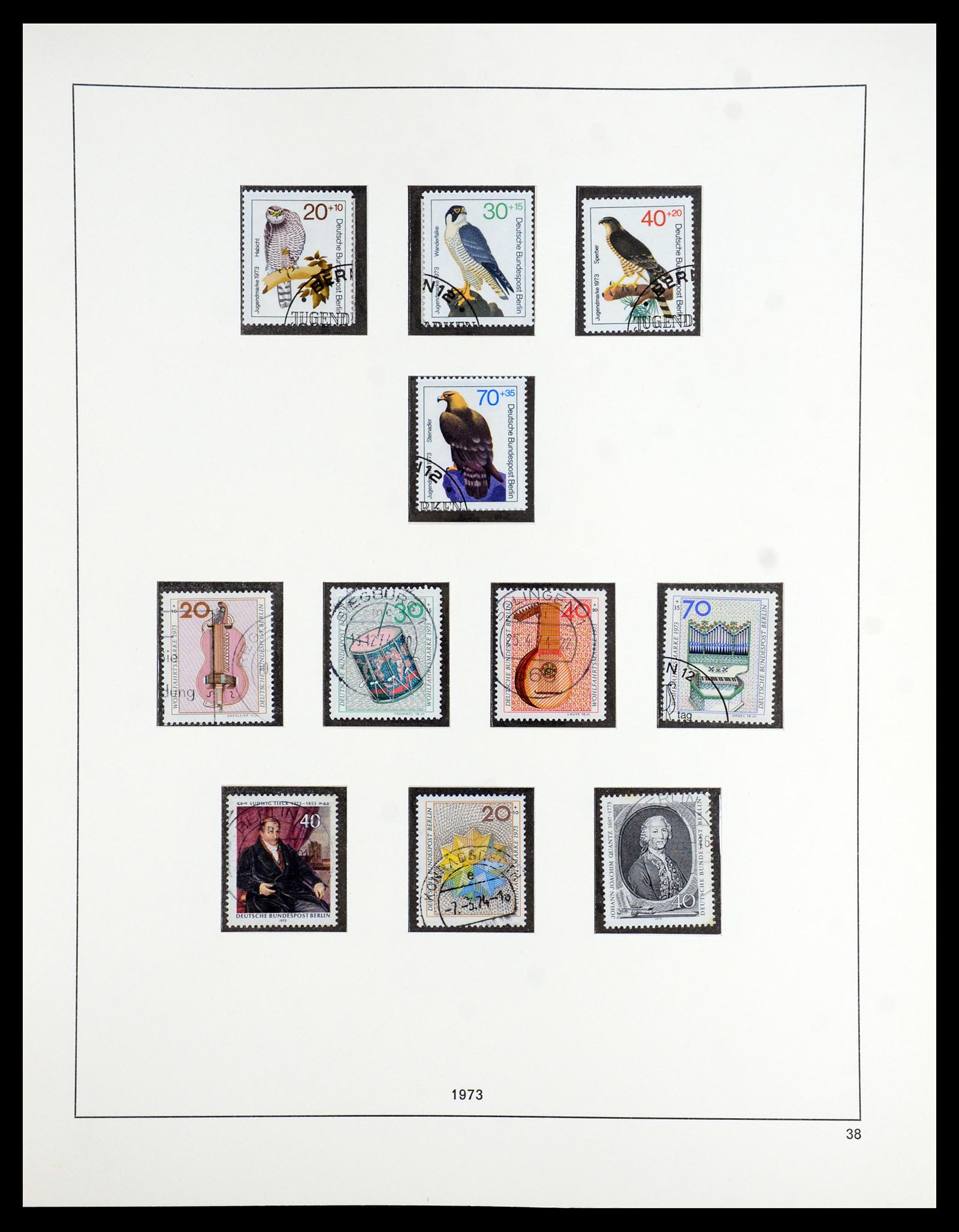 35766 038 - Postzegelverzameling 35766 Berlijn 1948-1990.