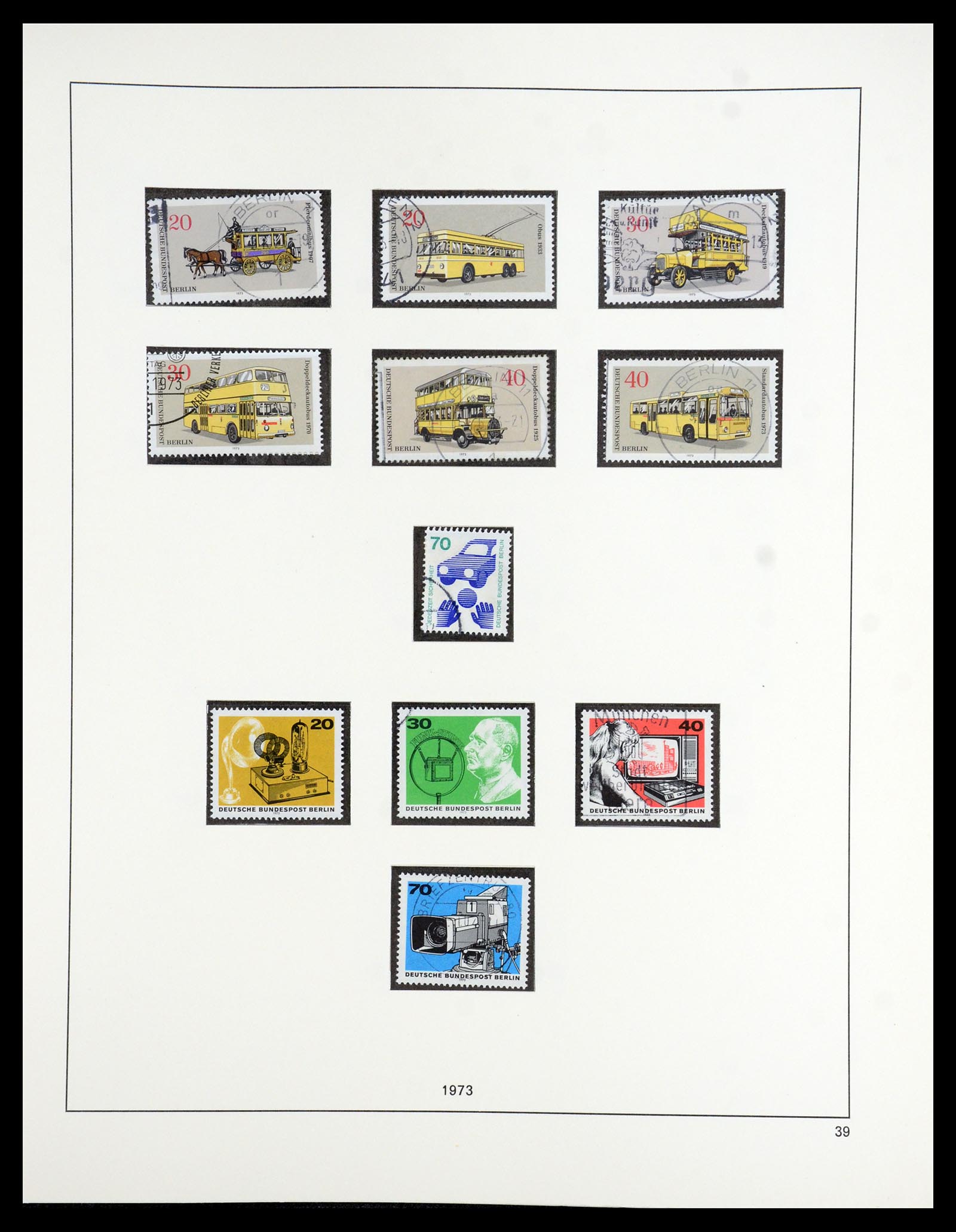 35766 039 - Postzegelverzameling 35766 Berlijn 1948-1990.
