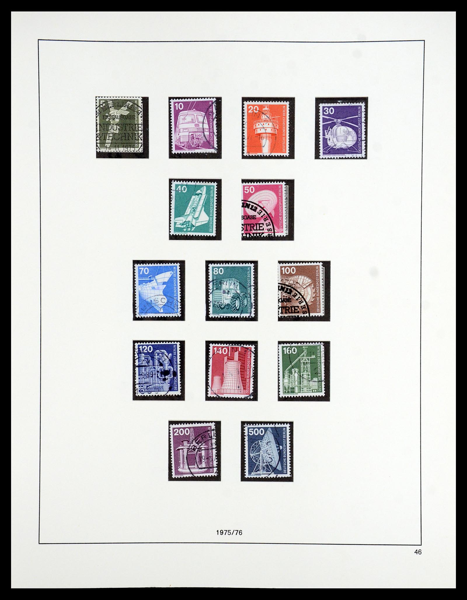 35766 046 - Postzegelverzameling 35766 Berlijn 1948-1990.