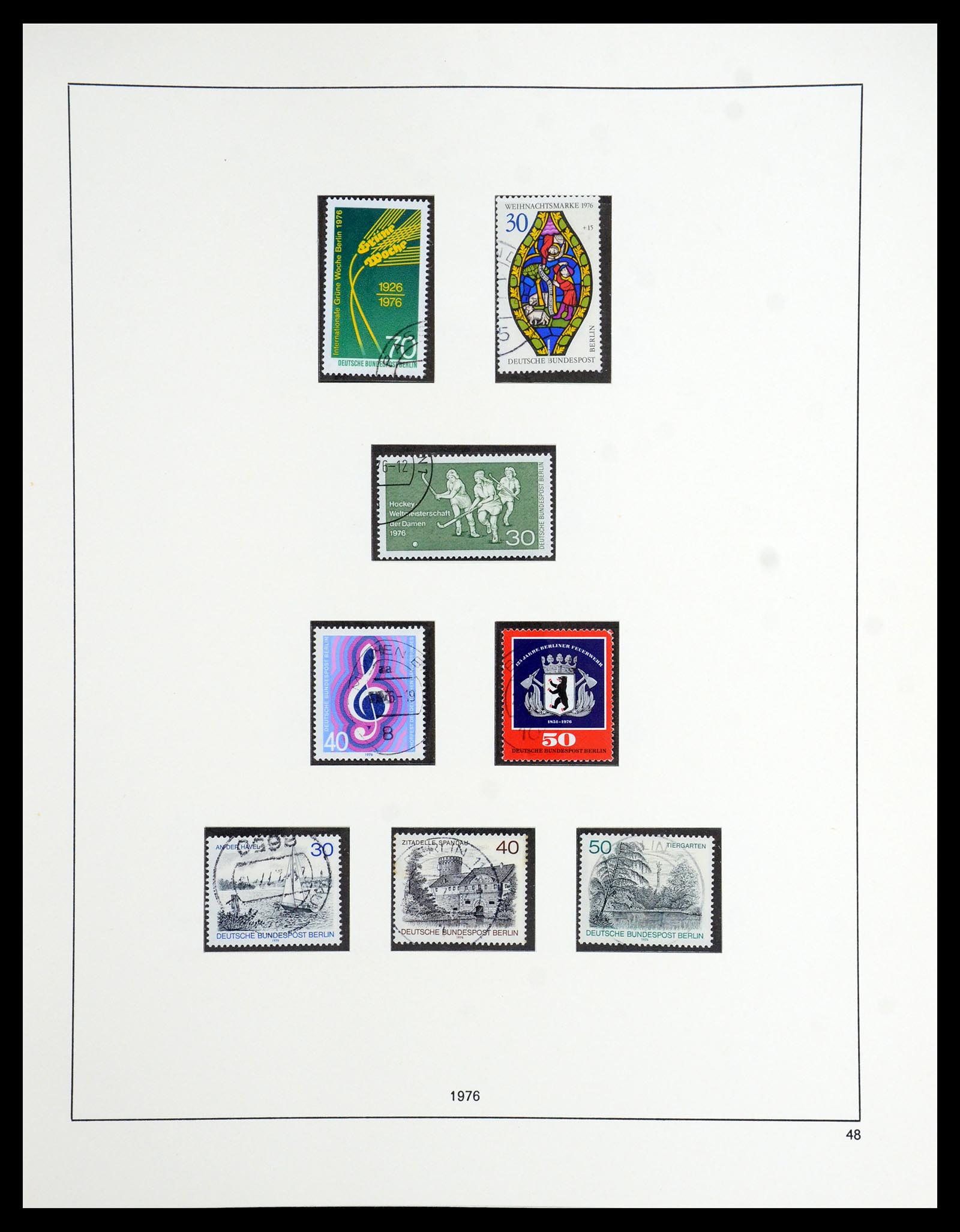 35766 048 - Postzegelverzameling 35766 Berlijn 1948-1990.