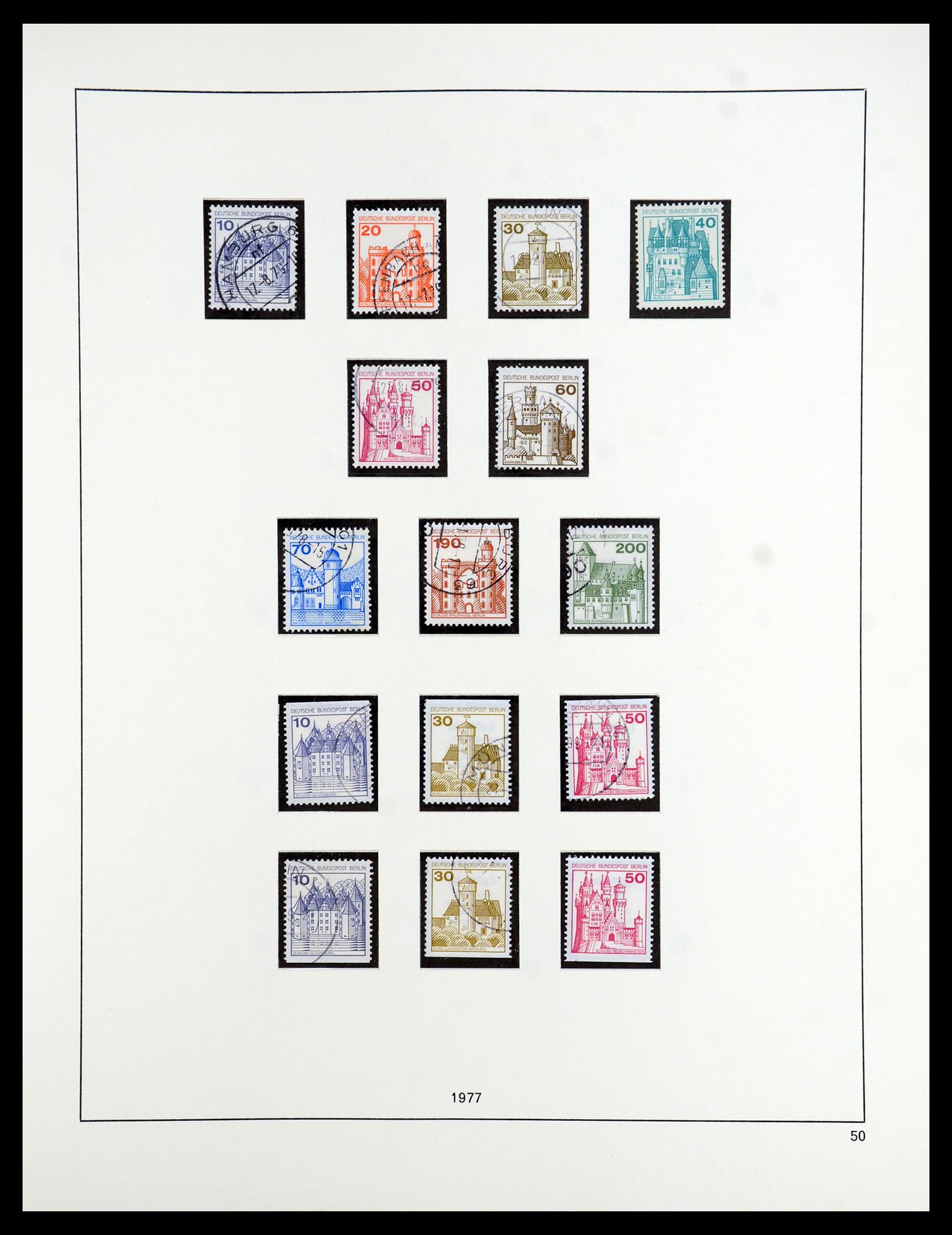 35766 050 - Postzegelverzameling 35766 Berlijn 1948-1990.