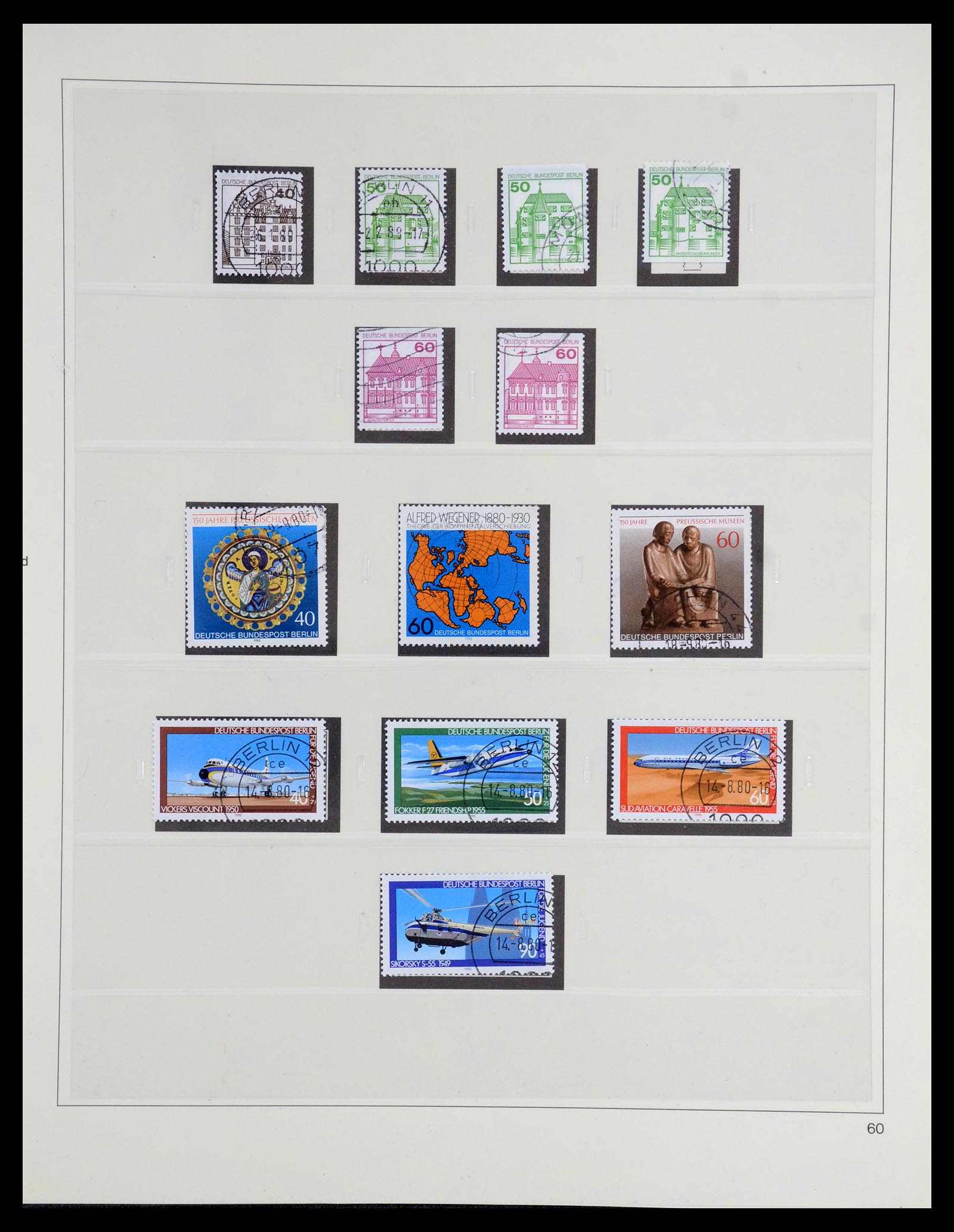 35766 060 - Postzegelverzameling 35766 Berlijn 1948-1990.