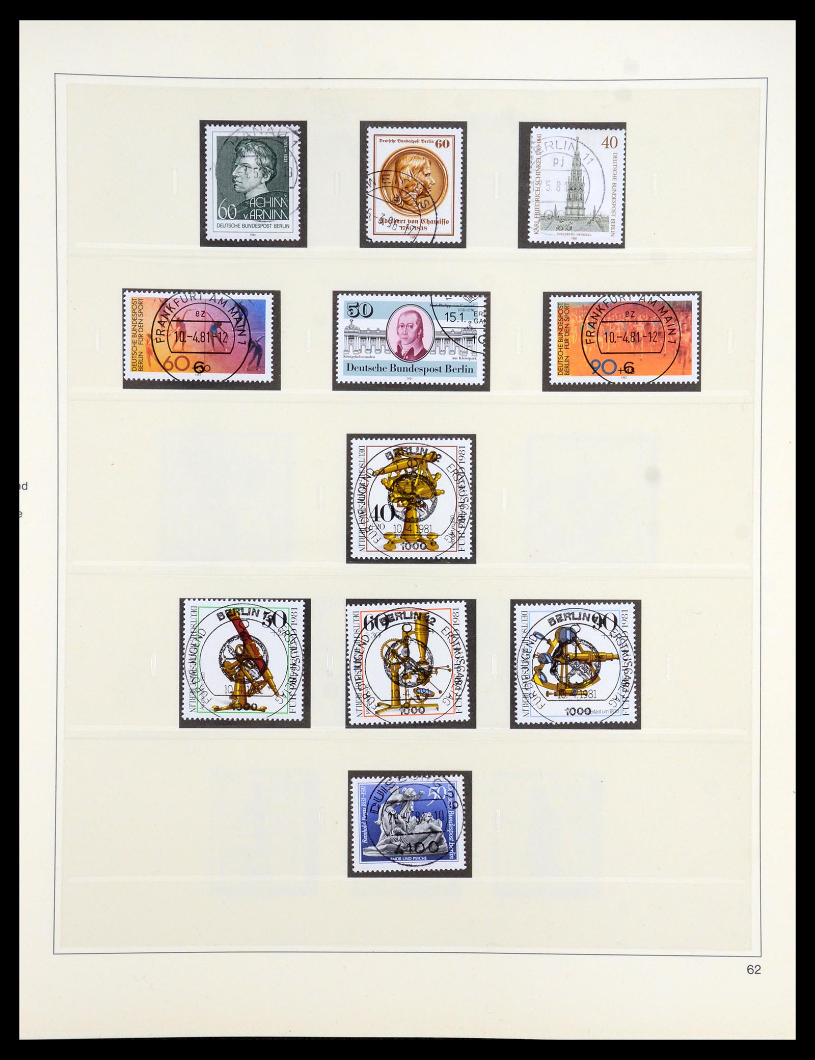 35766 062 - Postzegelverzameling 35766 Berlijn 1948-1990.