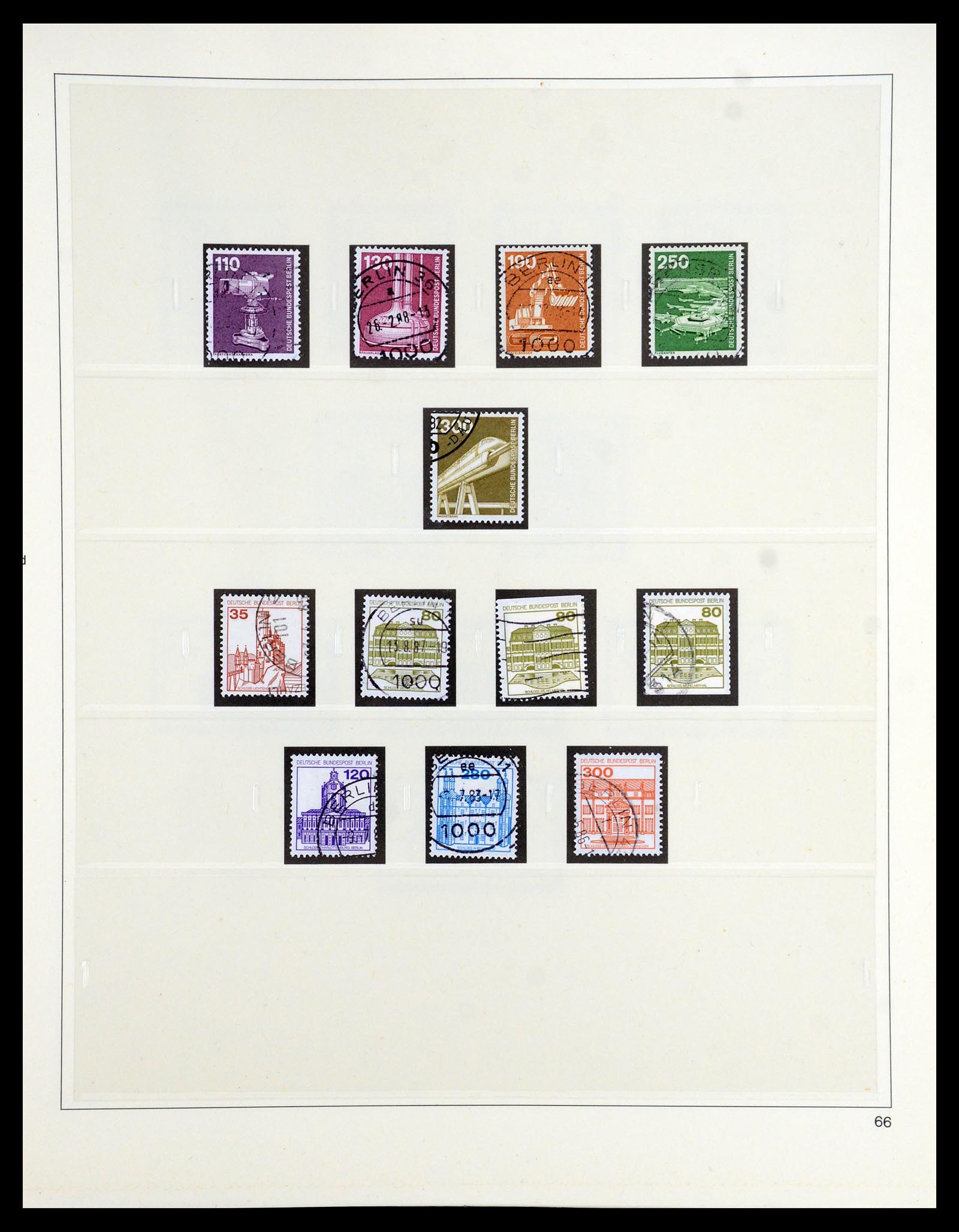 35766 066 - Postzegelverzameling 35766 Berlijn 1948-1990.