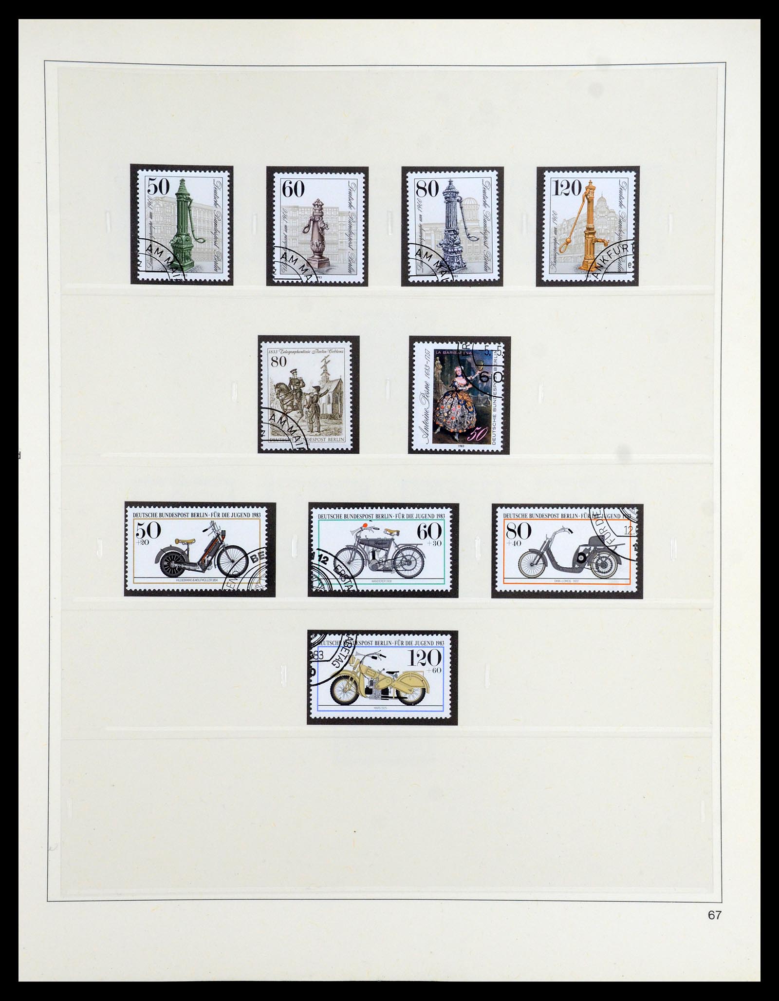 35766 067 - Postzegelverzameling 35766 Berlijn 1948-1990.