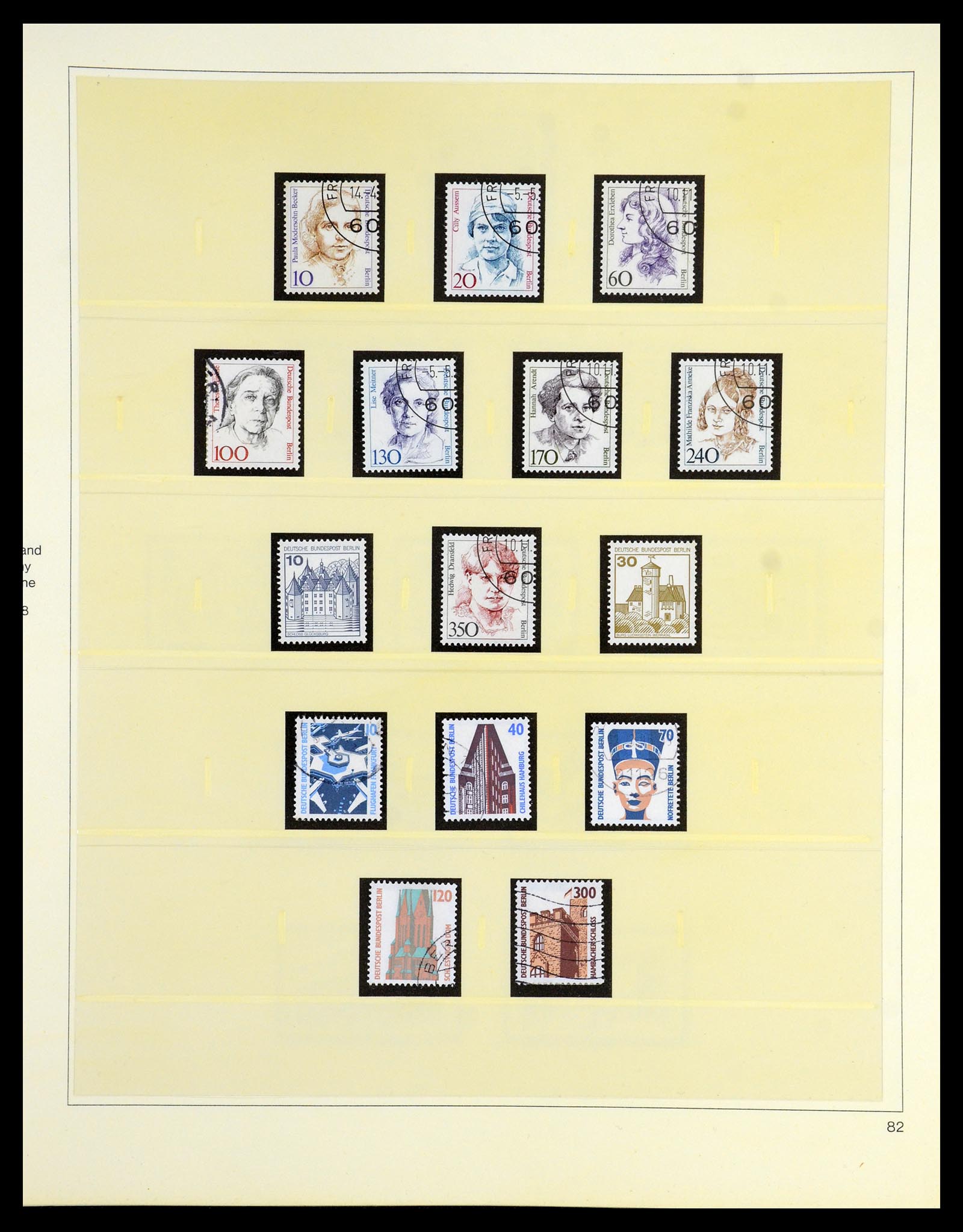 35766 082 - Postzegelverzameling 35766 Berlijn 1948-1990.